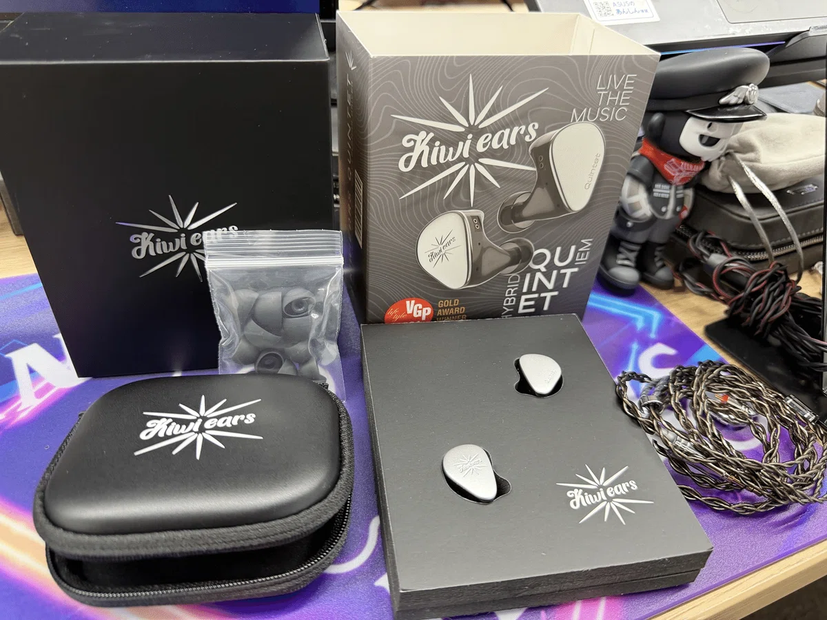 Kiwi Ears Quintet レビュー｜Kiwi Ears初期に評価された4種ドライバー 
