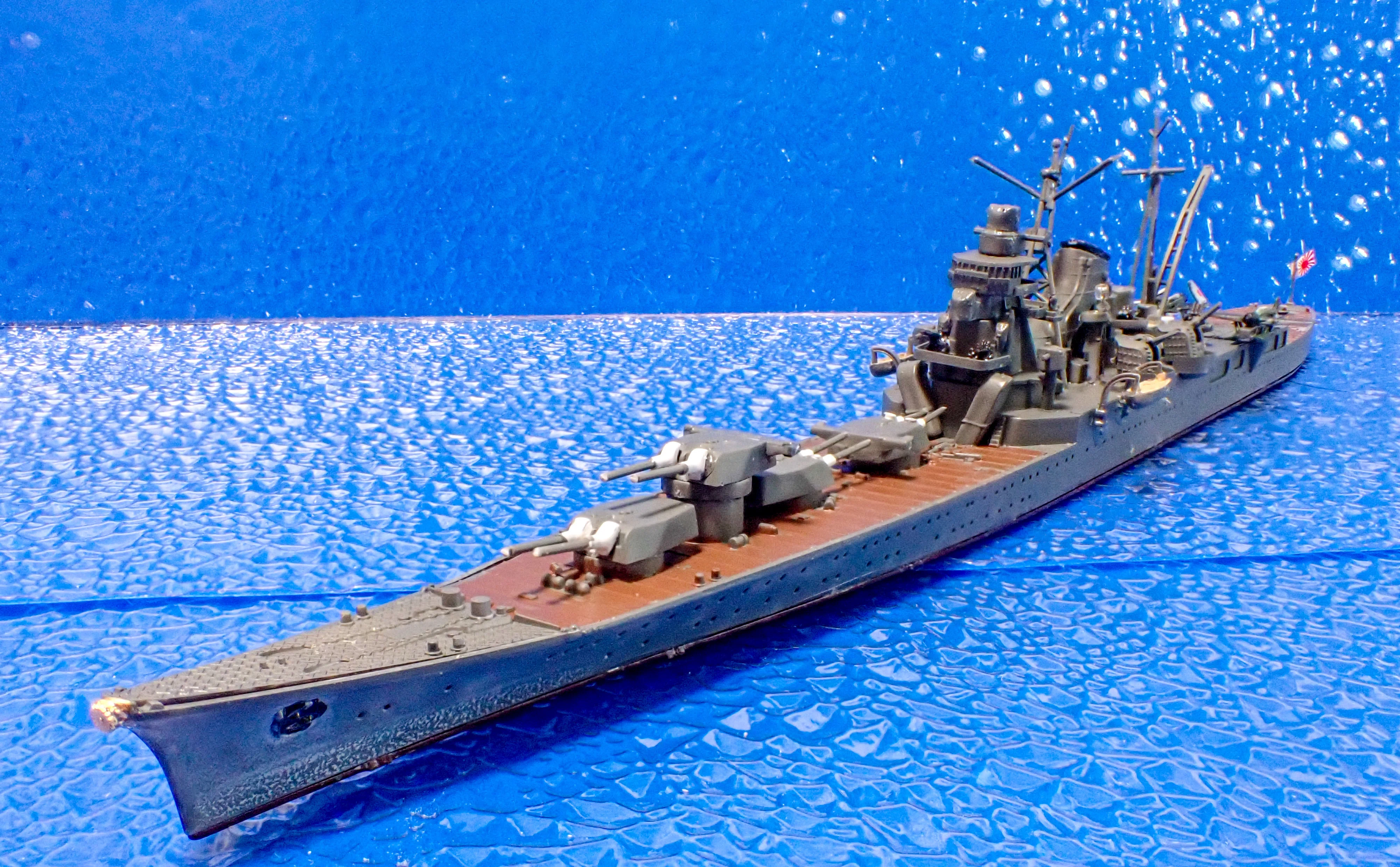 ウォーターラインシリーズ 1/700 アオシマ 重巡洋艦 筑摩 そして真珠湾