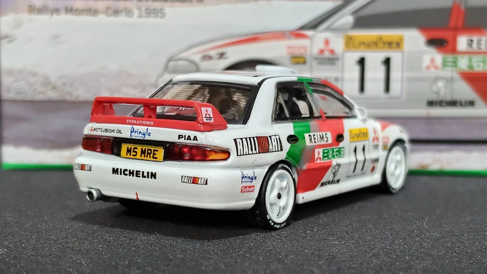 Tarmac Works GLOBAL64 1/64 Mitsubishi Lancer Evolution Ⅱ Rallye