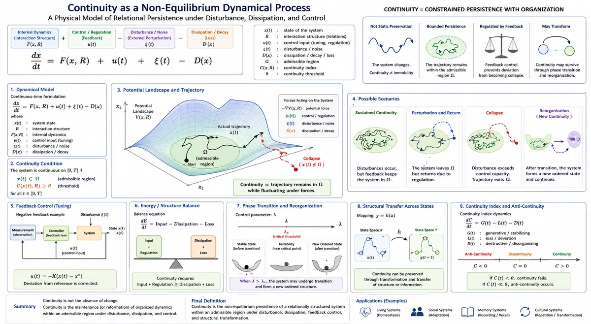 Continuity as a Non-Equilibrium Dynamical ProcessA Physical Analogy for ...