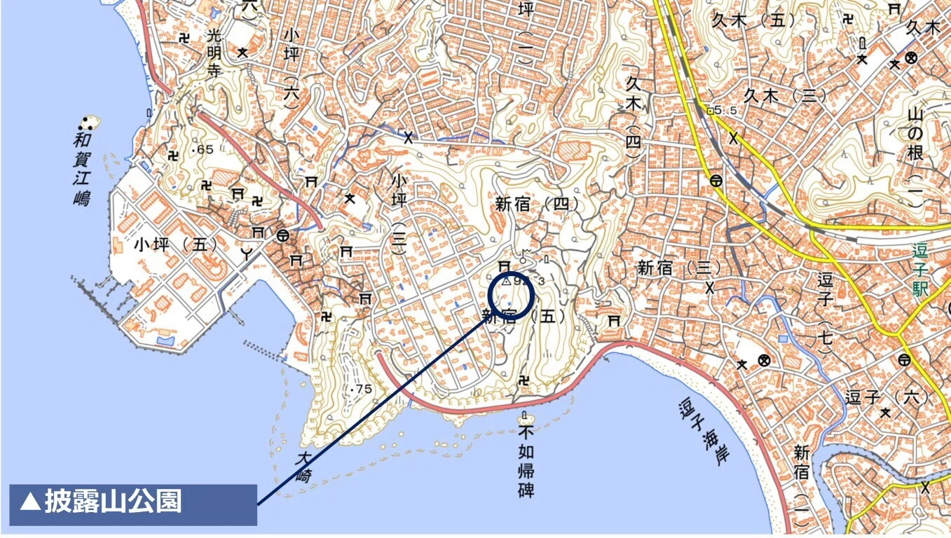 地図遊びアイディア集：No.019】旅先の最高地点から街を俯瞰して遊ぶ