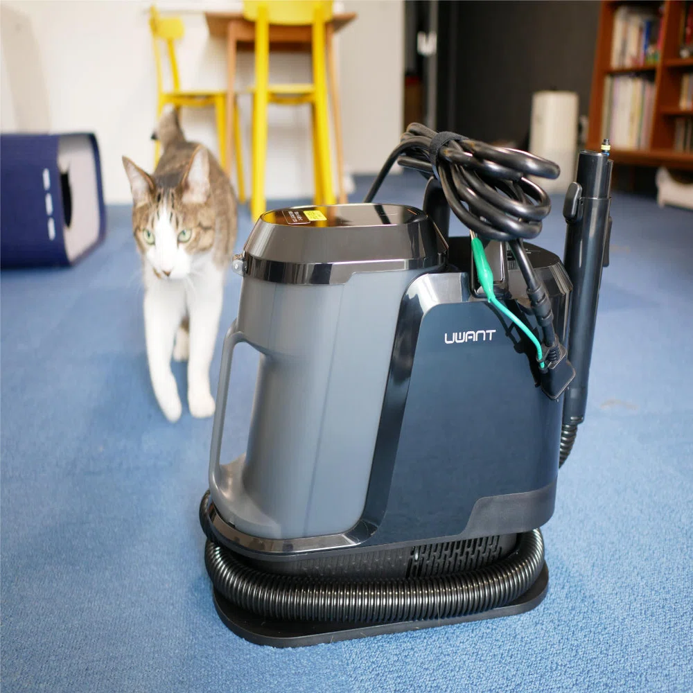 猫の吐き跡掃除が劇的に楽チンになった！】リンサークリーナー「UWANT 