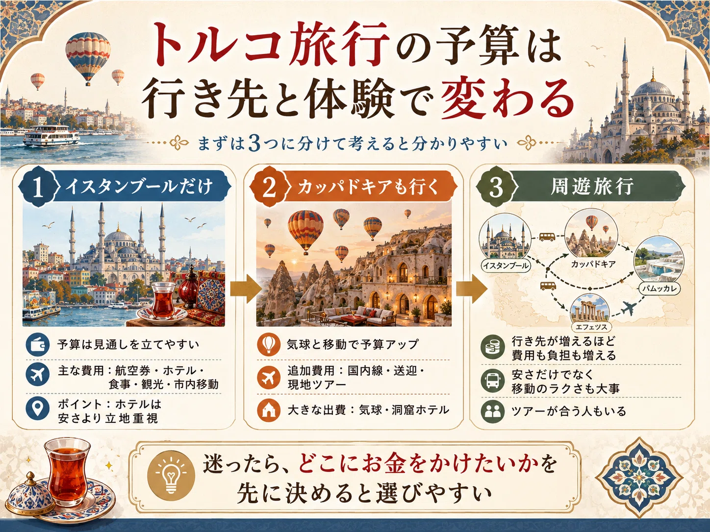 トルコ 旅行 費用