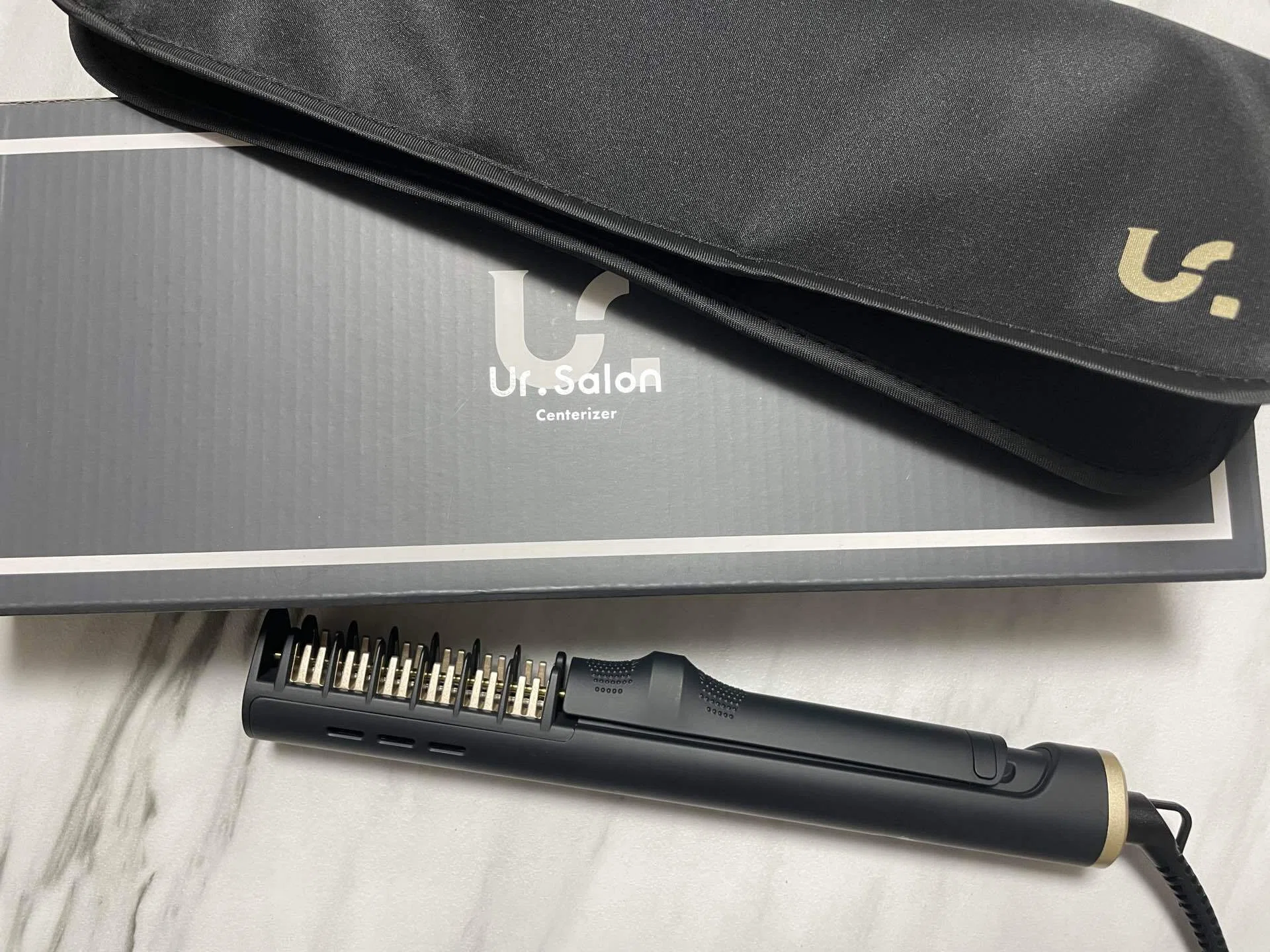 正直レビュー】Ur.Salon センタライザーを使ってみた｜センターパート