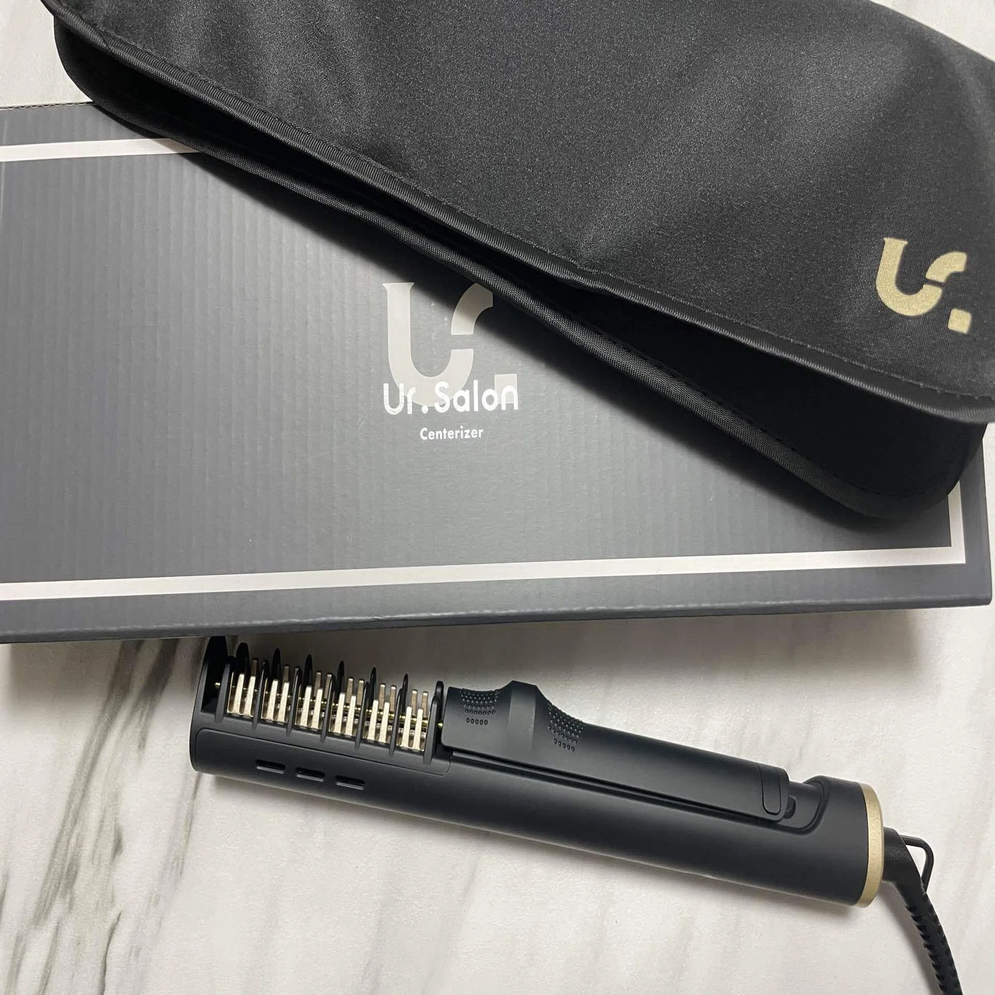 正直レビュー】Ur.Salon センタライザーを使ってみた｜センターパート 