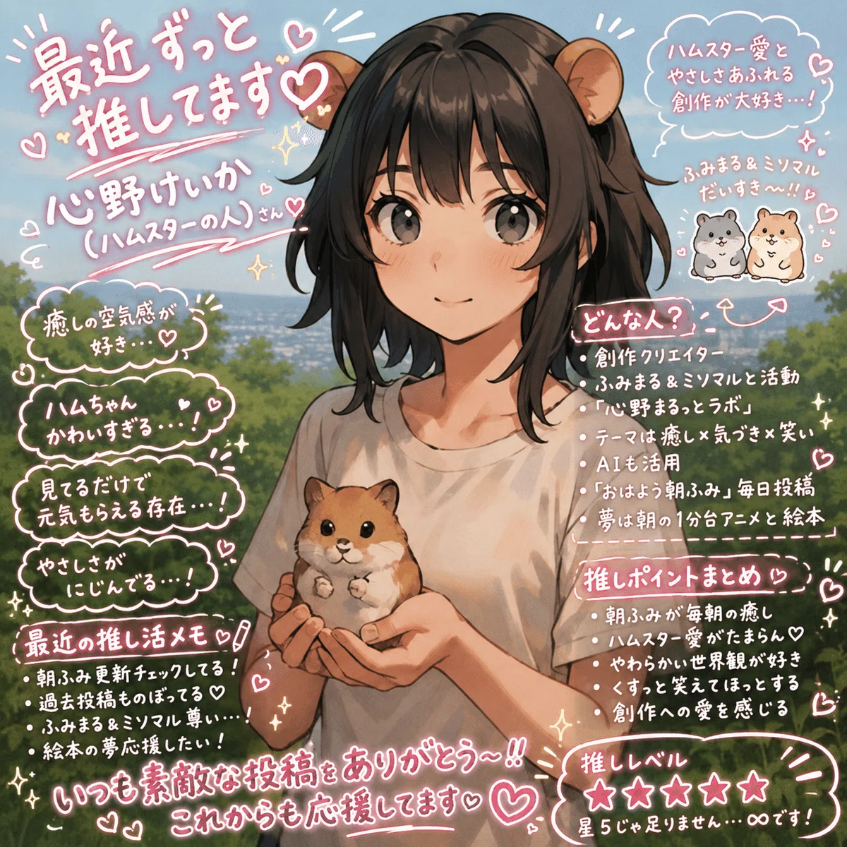 ちびキャラ？ワイはSNAP KAITAROで推しの熱量を伝えたい｜AI活用｜画像