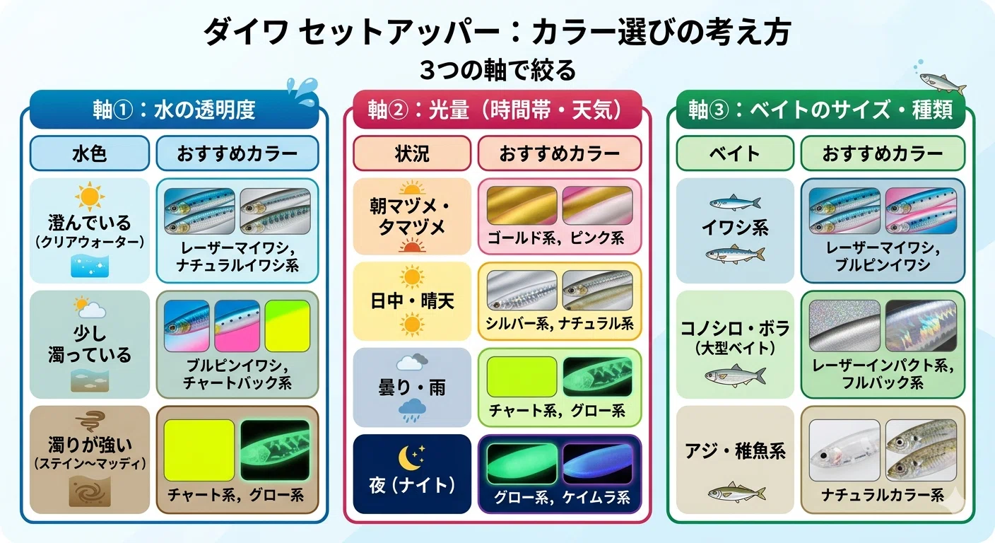 万能ミノー】セットアッパー 全サイズ完全ガイド｜FISHING EXTRA
