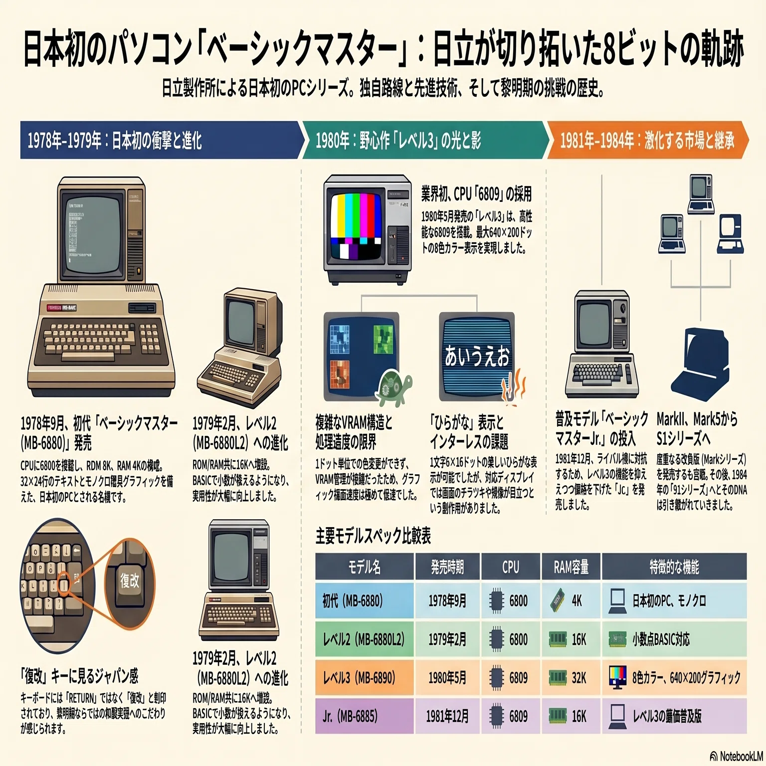 ベーシックマスター - 日立のセンスが光るパソコンたち｜kzn