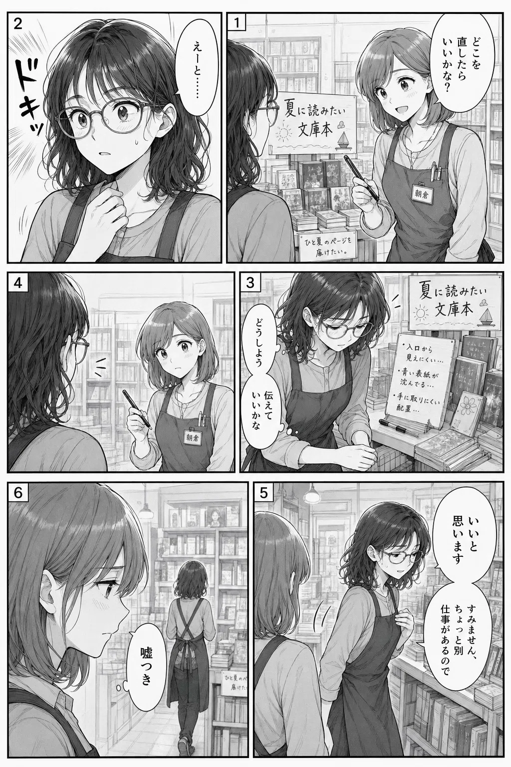 AI漫画】初めての2ページ漫画を直してみたら、コマ割りの大切さを実感