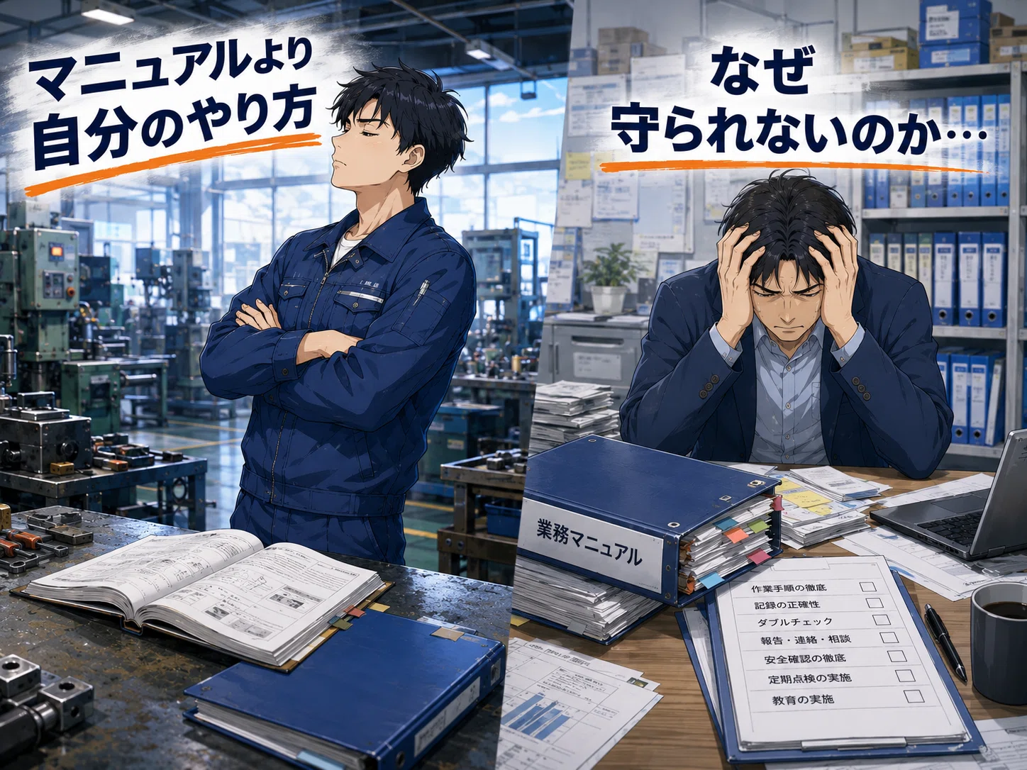 マニュアルを作っても守られない会社が見落としていること｜Take-C