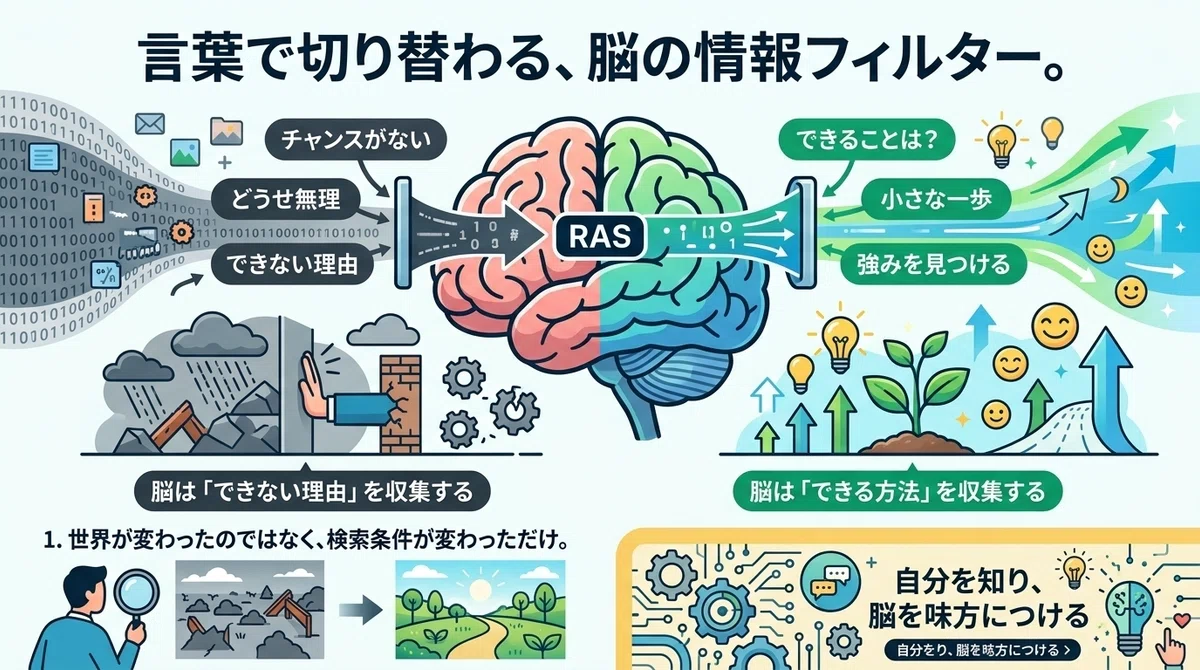Innate Examples Your brain's information filter switches based on the words you choose ...