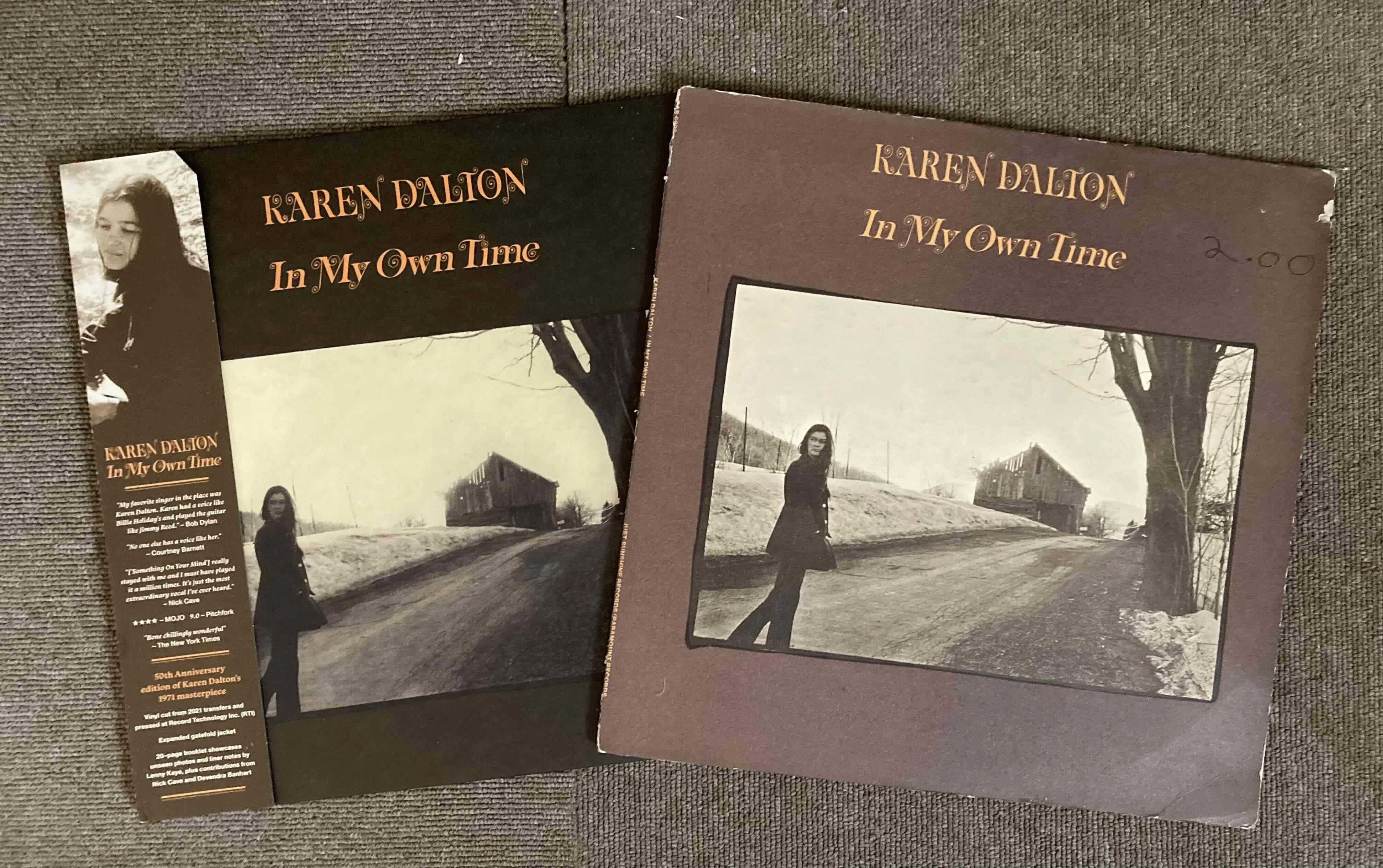 Karen Dalton [ In My Own Time ] Paramount PAS-6008 ｜naruru's Record