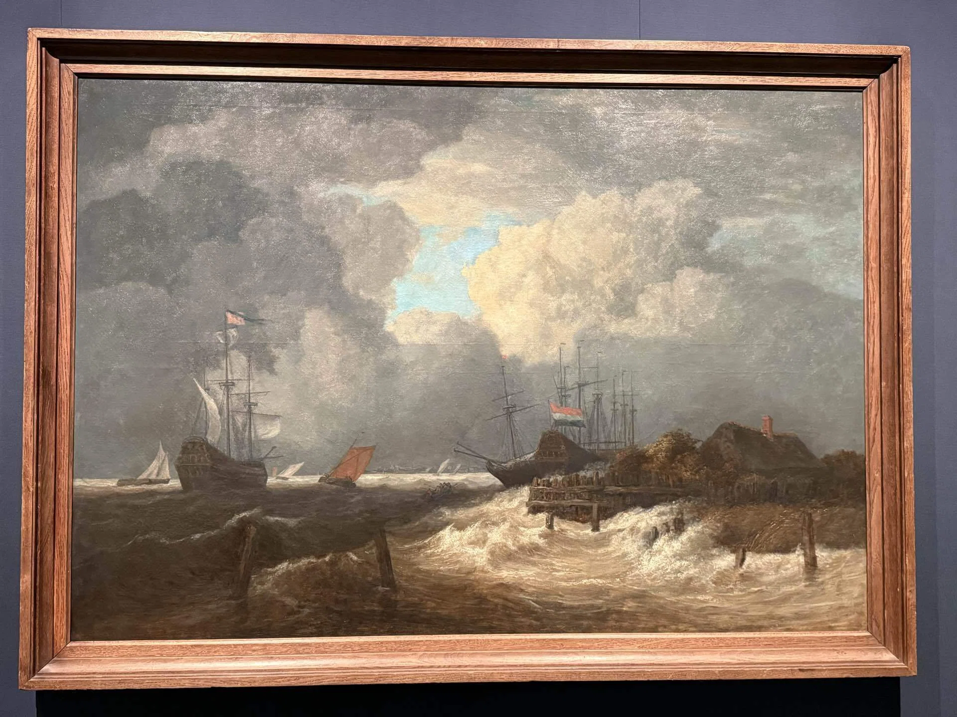 ニックネーム　ウジェーヌ・ブーダン『カマレの港』1872年　複製画 アートめぐり ウジェーヌ・ブーダン展―瞬間の美学、光の探求｜もさ