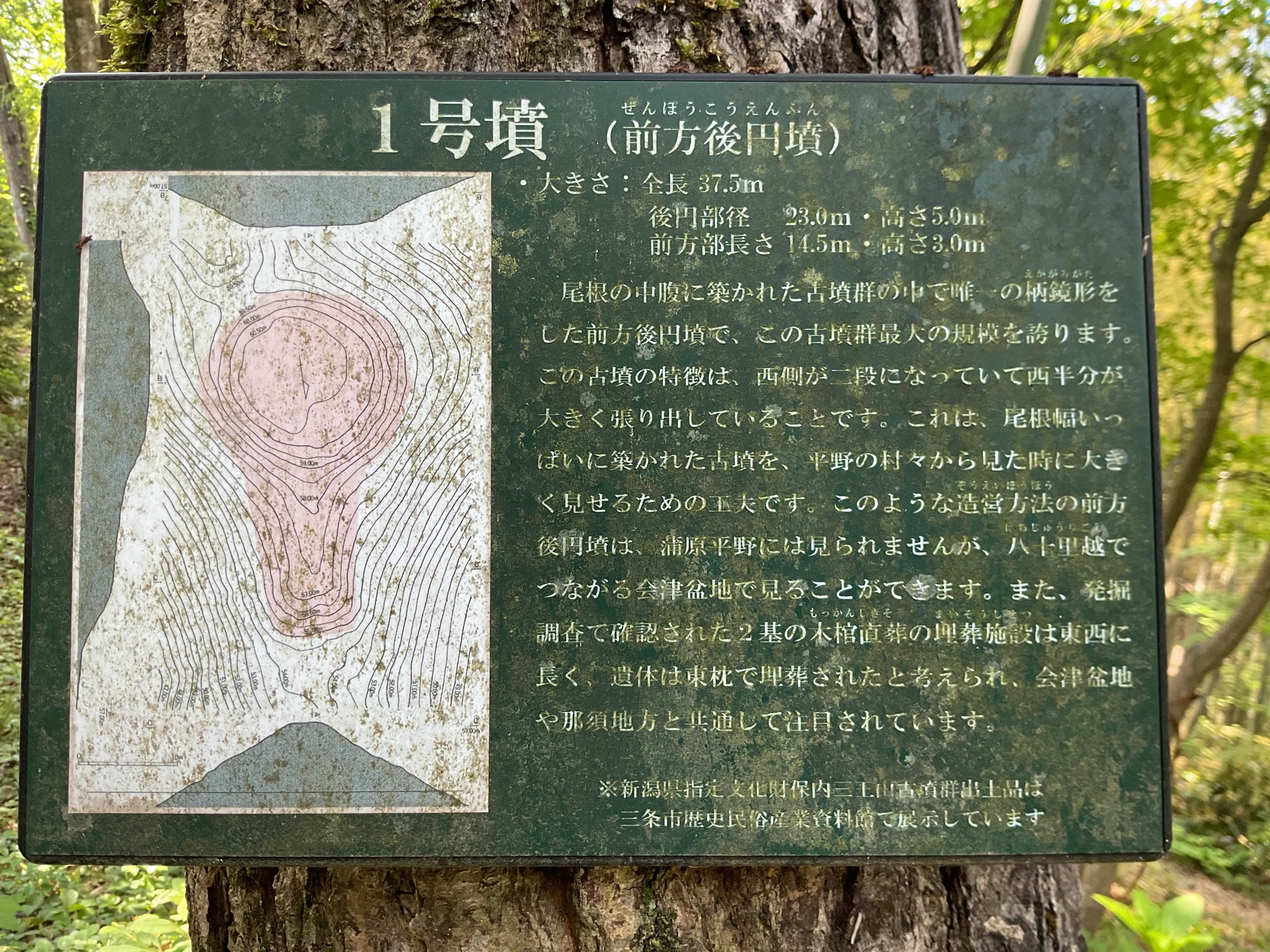 新潟】日本海北端の古墳を巡る：前編（保内三王山古墳・古津八幡山古墳