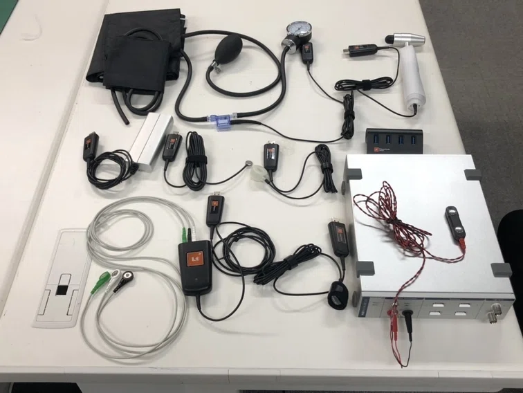 PowerLabセンサーが届きました｜バイオリサーチセンター