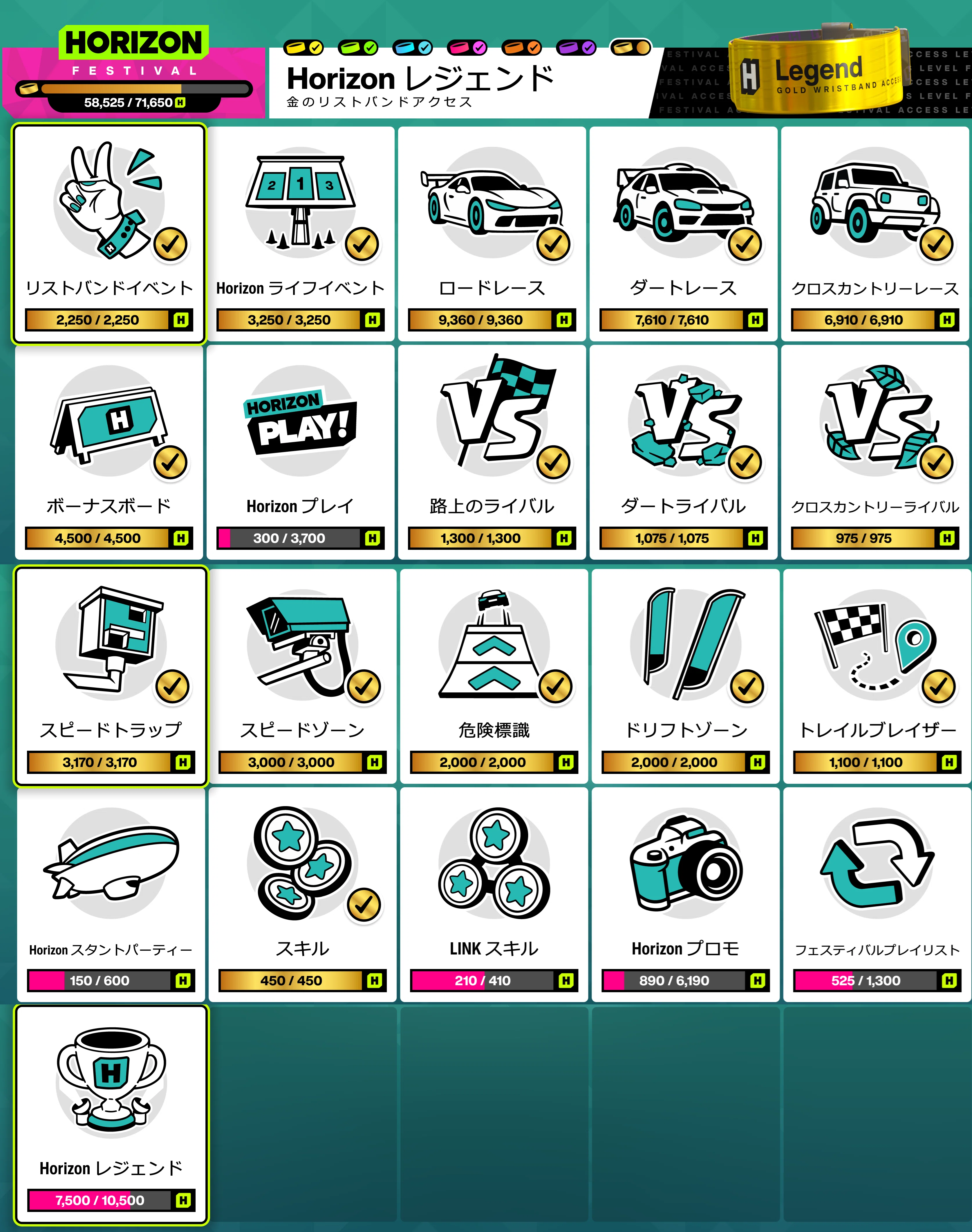 ForzaHorizon6】実績攻略メモ(特にわかりにくい所のワンポイントメモ