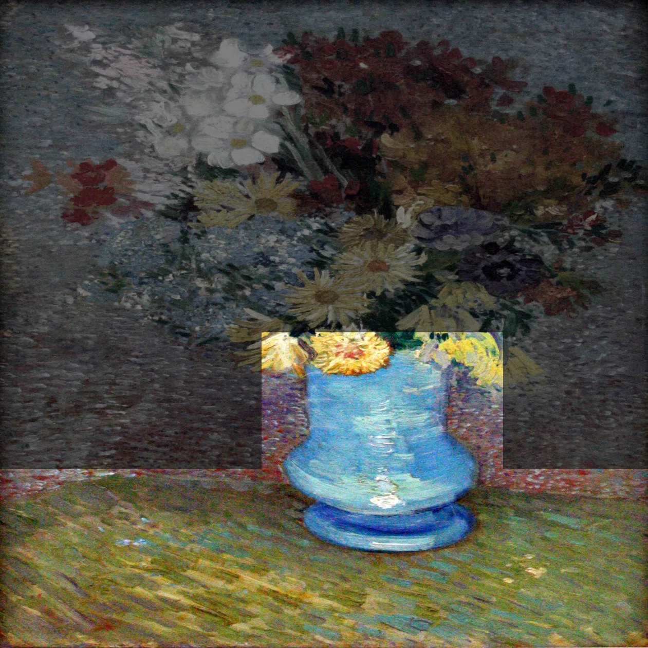 大ゴッホ展」出品作⑯ ゴッホ《青い花瓶の花》1887年6月頃｜美術史