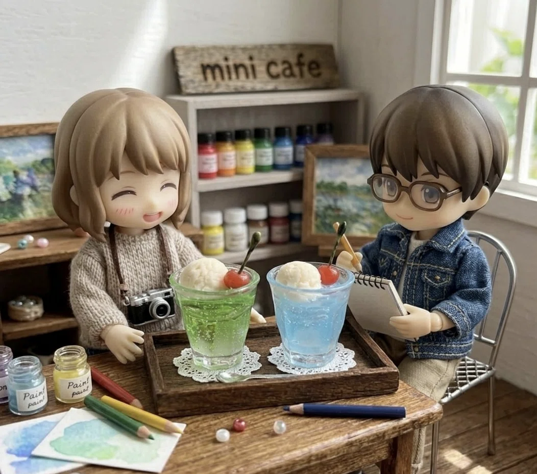 ミニチュアクリームソーダ、どう飾る？おすすめの楽しみ方3選｜mini