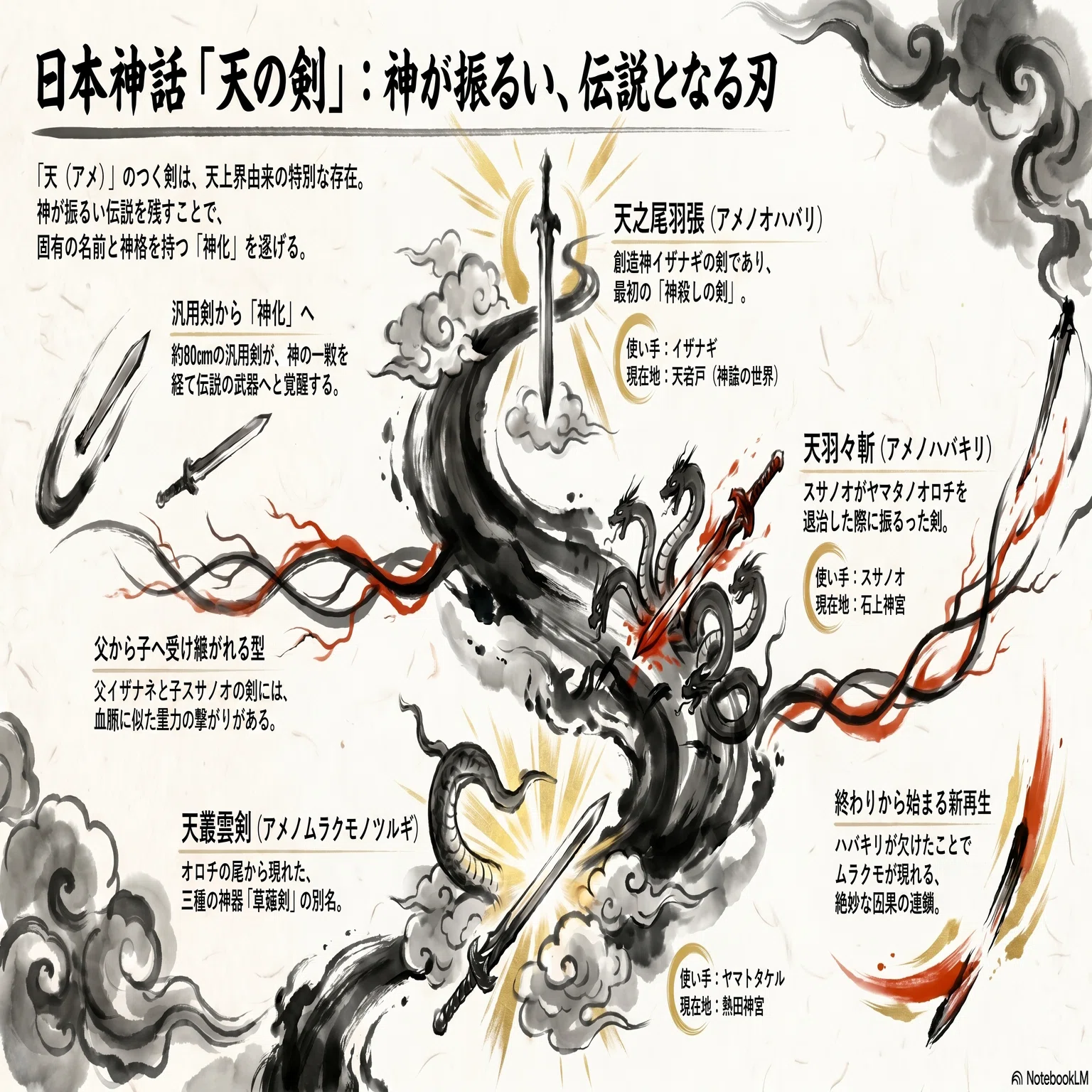 連載】日本神話を彩る『天の剣』たち 《第1話》 『天の剣』とは何か