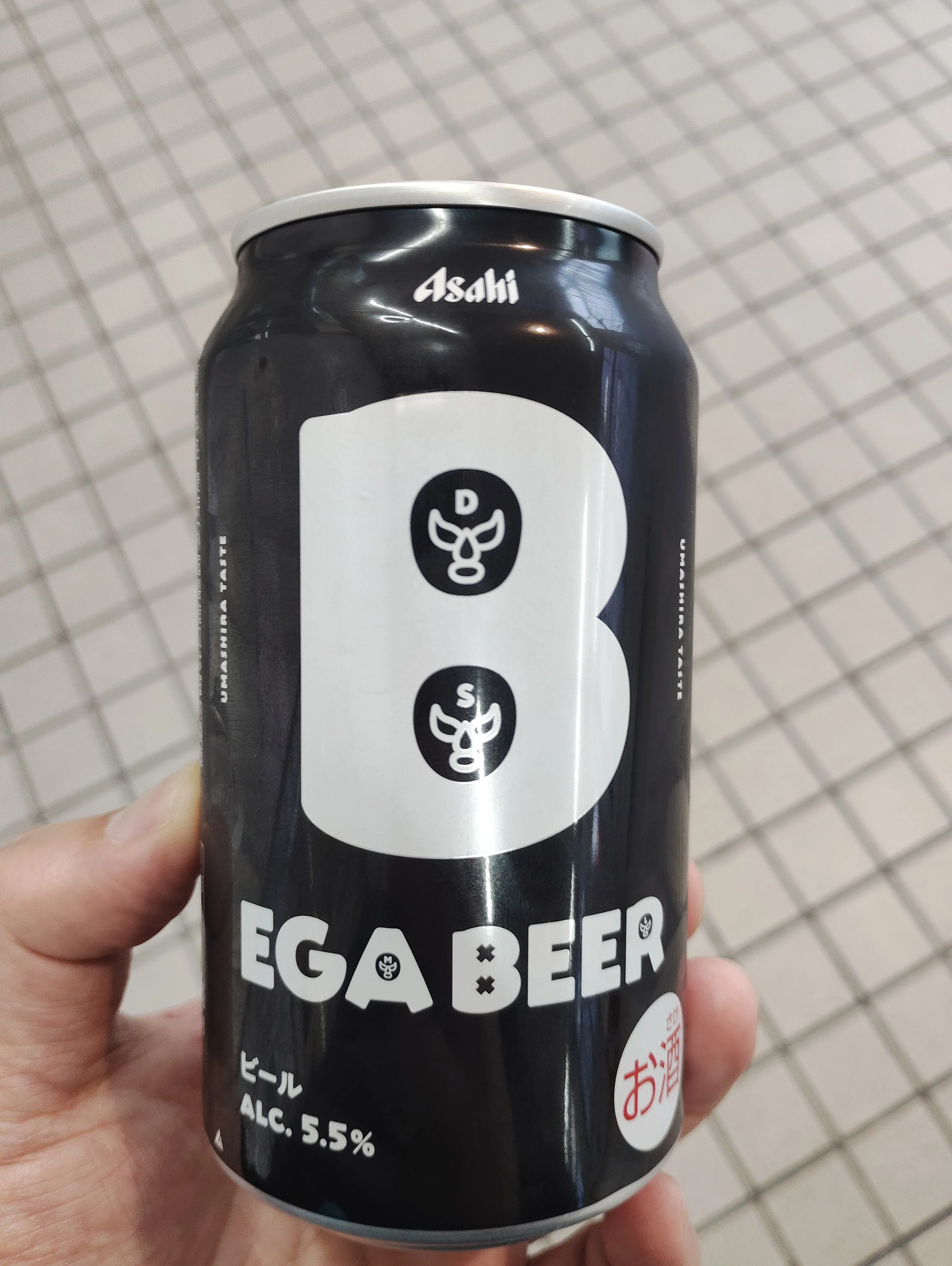 話題のアサヒEGA BEER(アサヒ エガビアー)を飲んでみました(2026/6