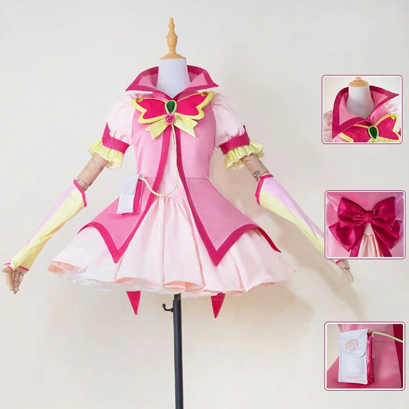Yes!プリキュア5GoGo 夢原のぞみ変身 キュアドリーム コスプレ衣装