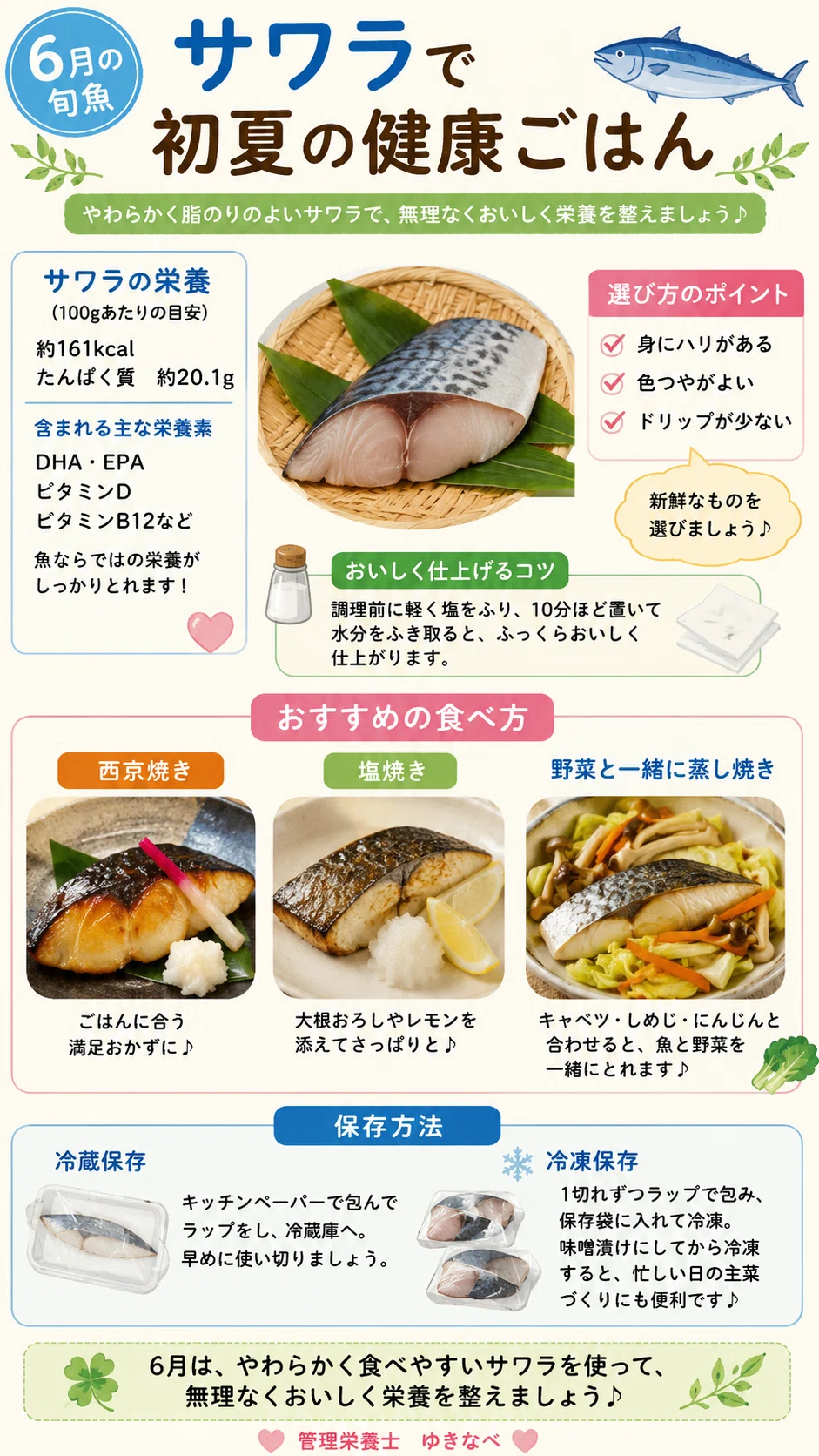 6 月 旬 の 魚
