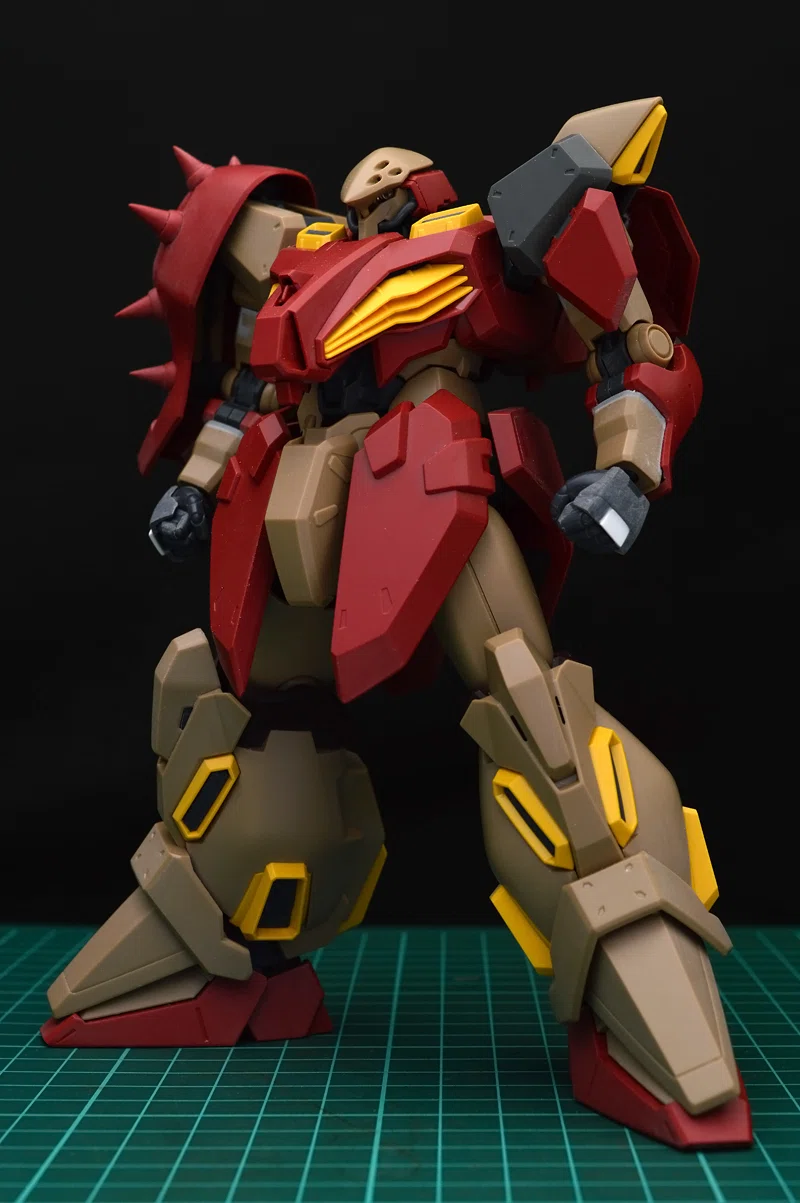 Vol.12.2 HGUC メッサーM01型 ガウマン機を製作する第三回、改修完了編