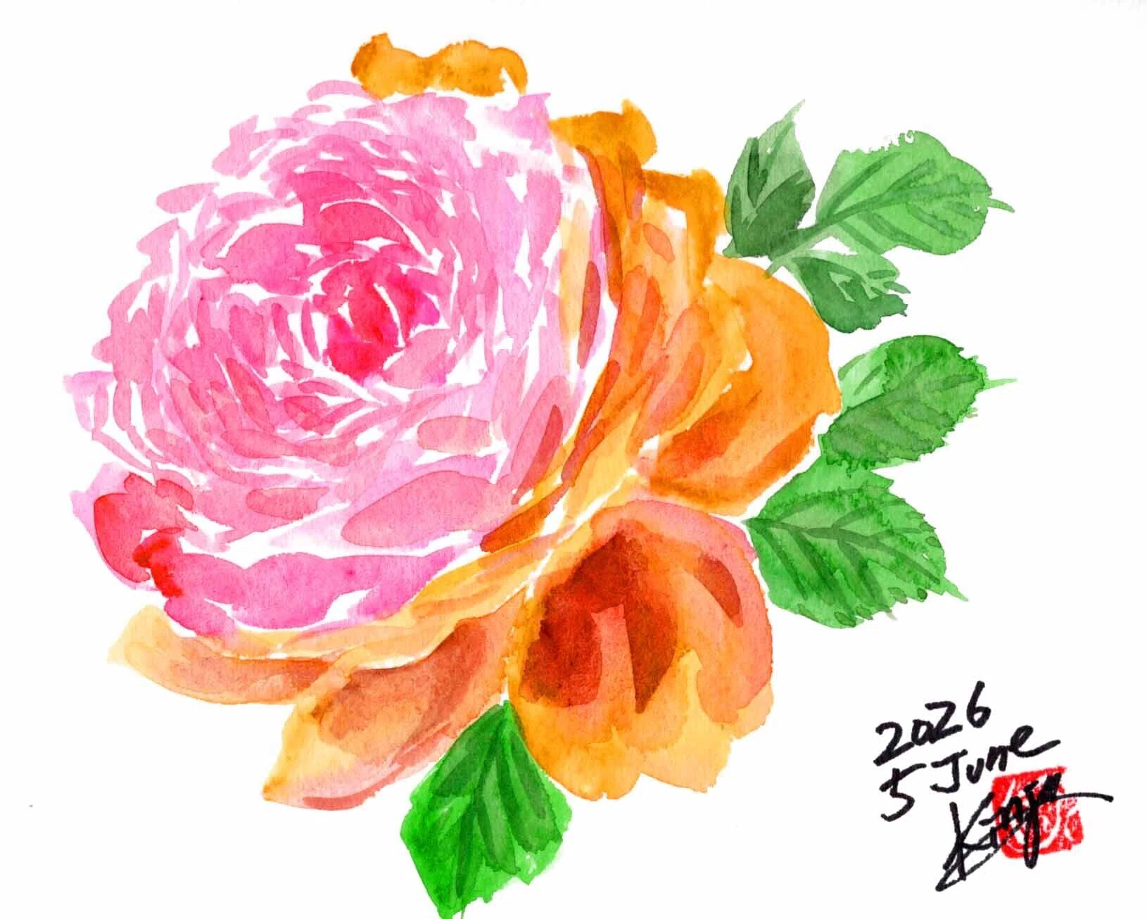 今夜も定番ですが薔薇でございます。｜kinta65