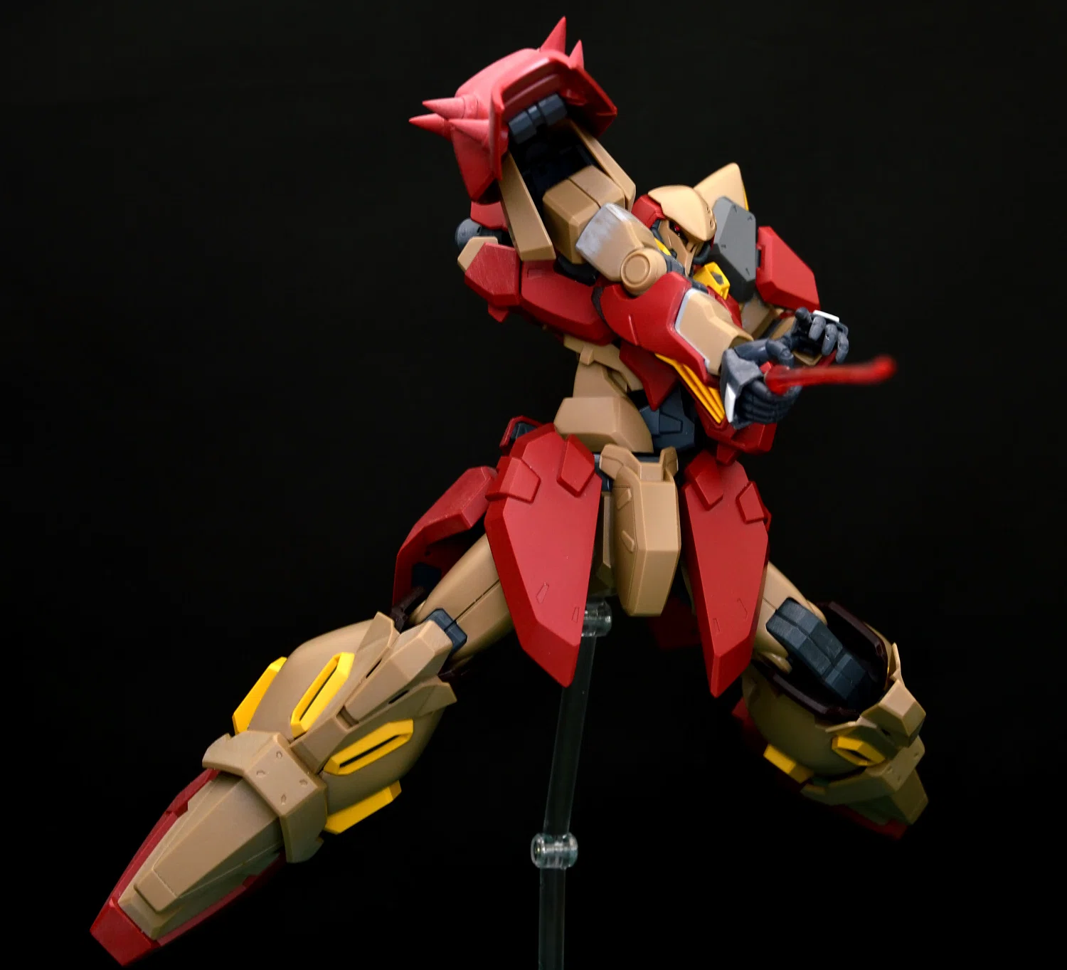 Vol.12.2 HGUC メッサーM01型 ガウマン機を製作する第三回、改修完了編