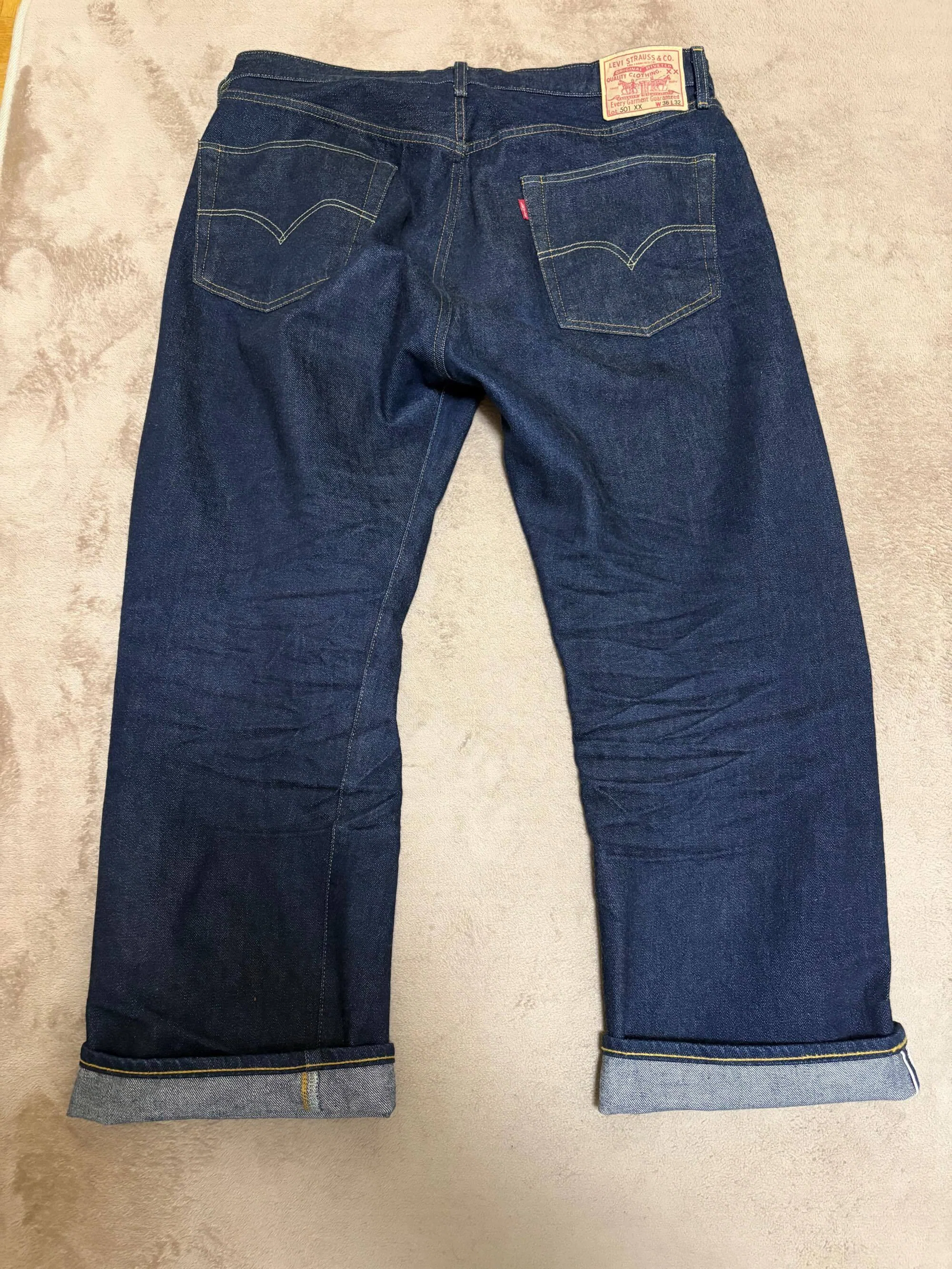 覚書 リーバイス LEVI'S LVC501XX 1955 日本製 リンス(ワンウォッシュ