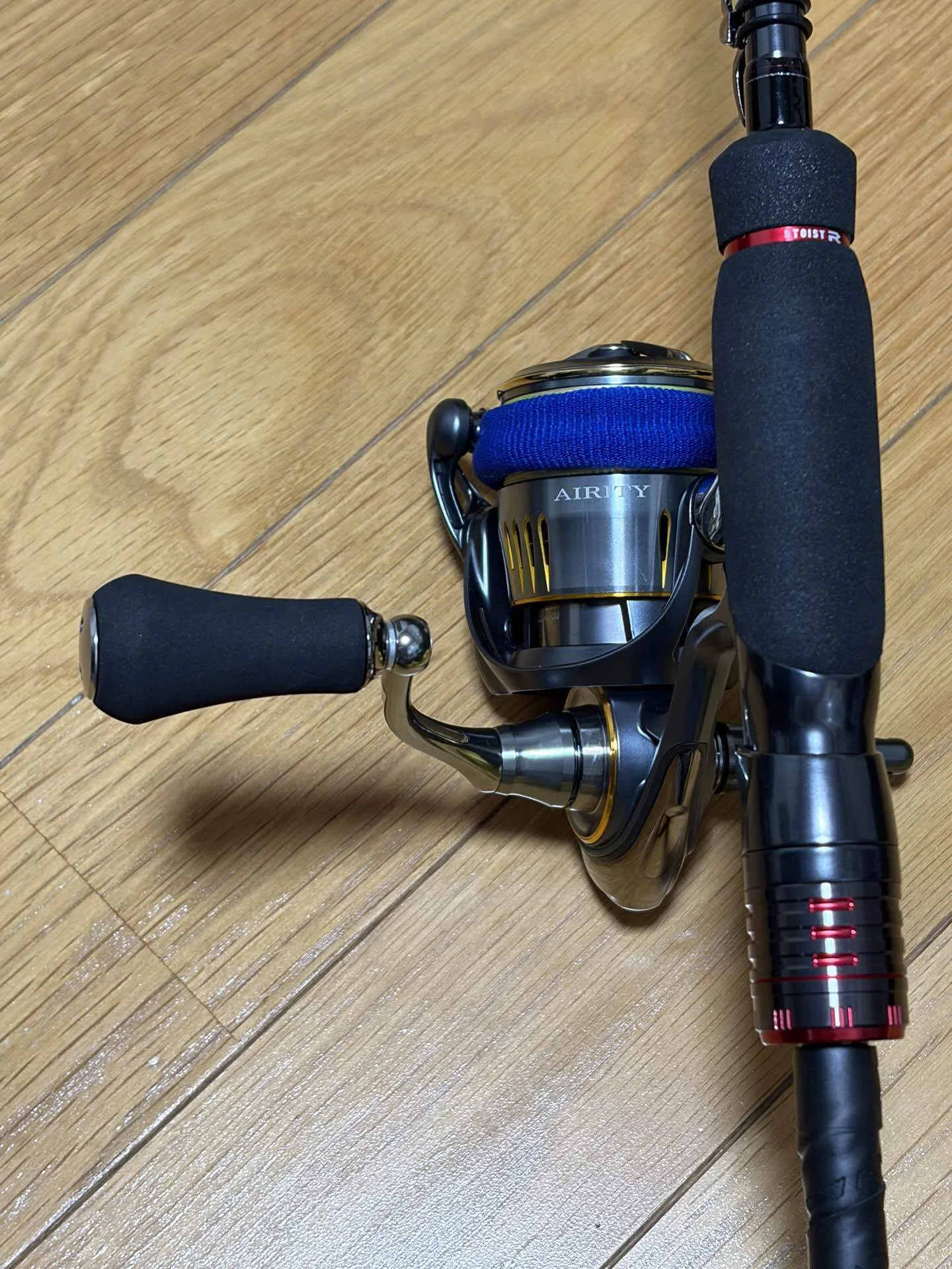 エアリティ　lt2500s ハンドル　ザイオンノブ タックル】エアリティのハンドルノブをカスタムしました｜ヤバイうさぎさん