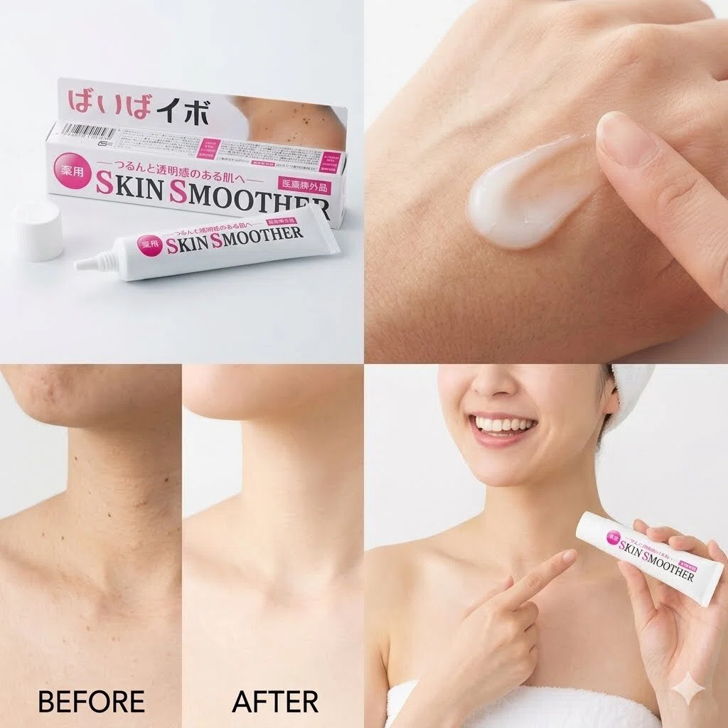 良い口コミと悪い口コミ・抗炎症×美白×高保湿】薬用 SKIN SMOOTHER