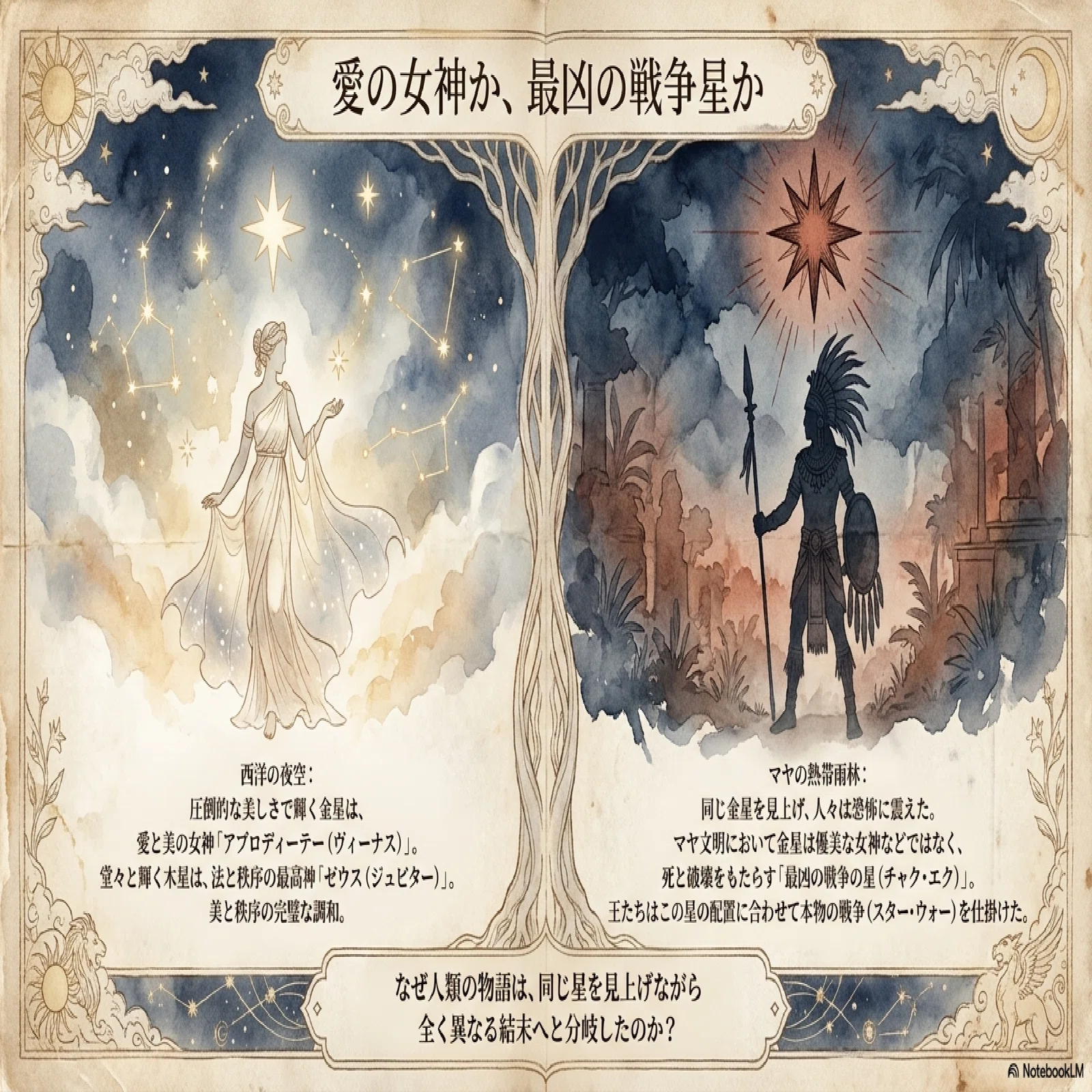 愛の女神ヴィーナスが、ある文明では『最凶の戦争の星』だった理由 