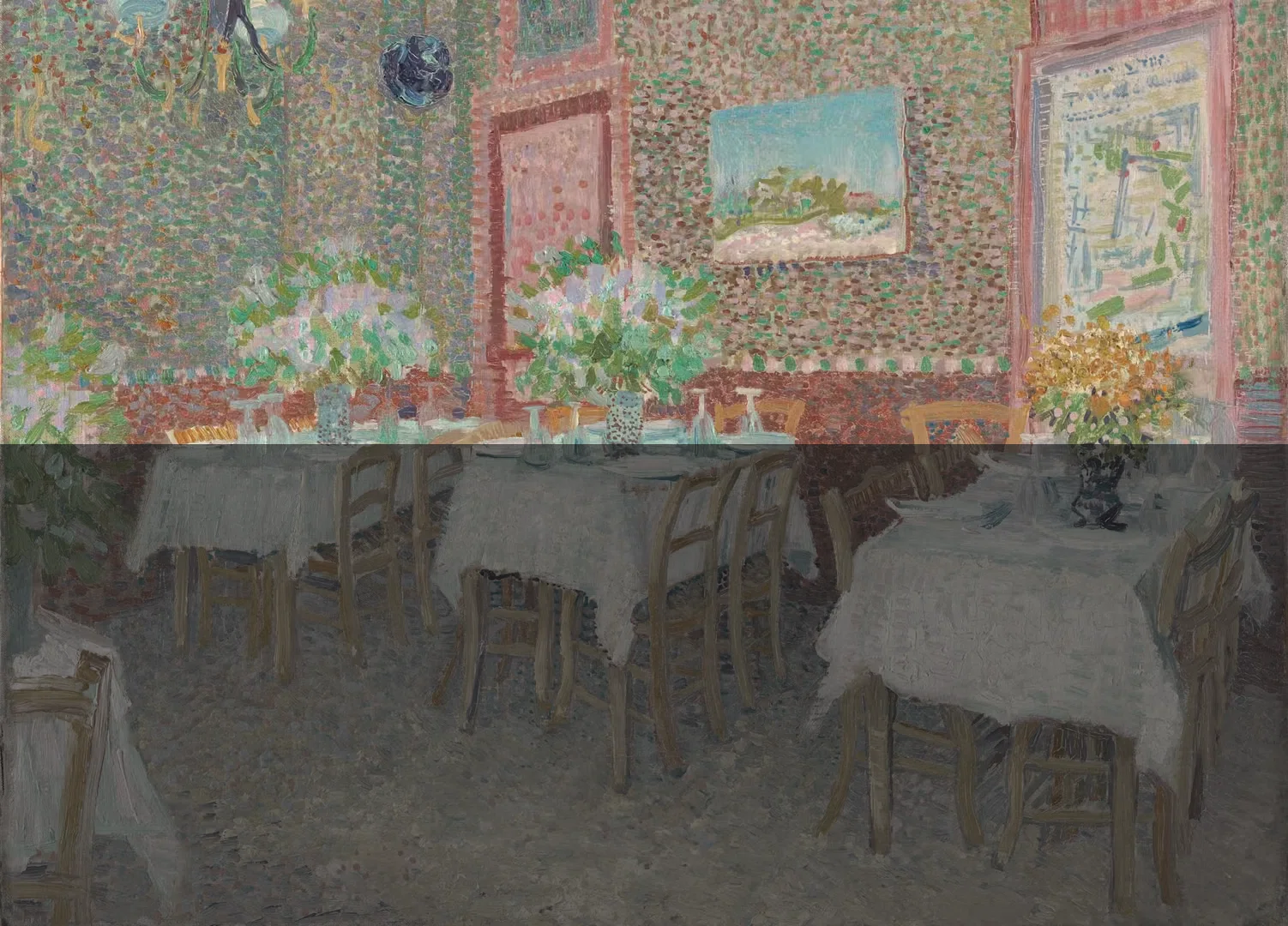 大ゴッホ展」出品作⑱ ゴッホ《レストランの内部》パリ、1887年｜美術