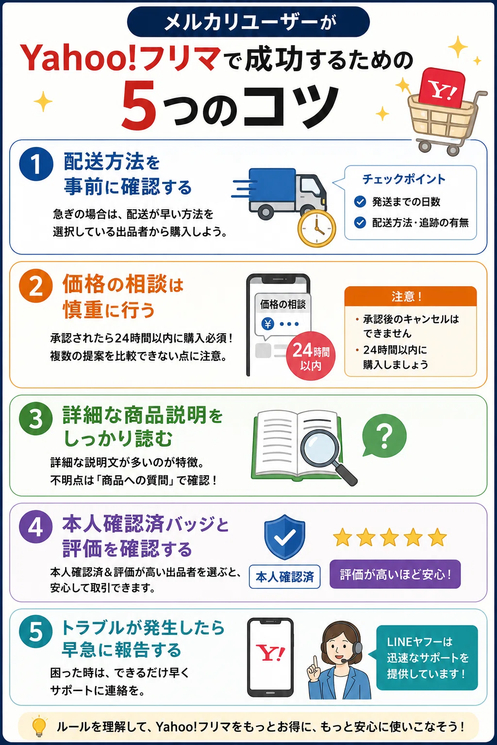 yahooフリマでの買い物を成功させるコツ｜メルカリユーザーが知っておく