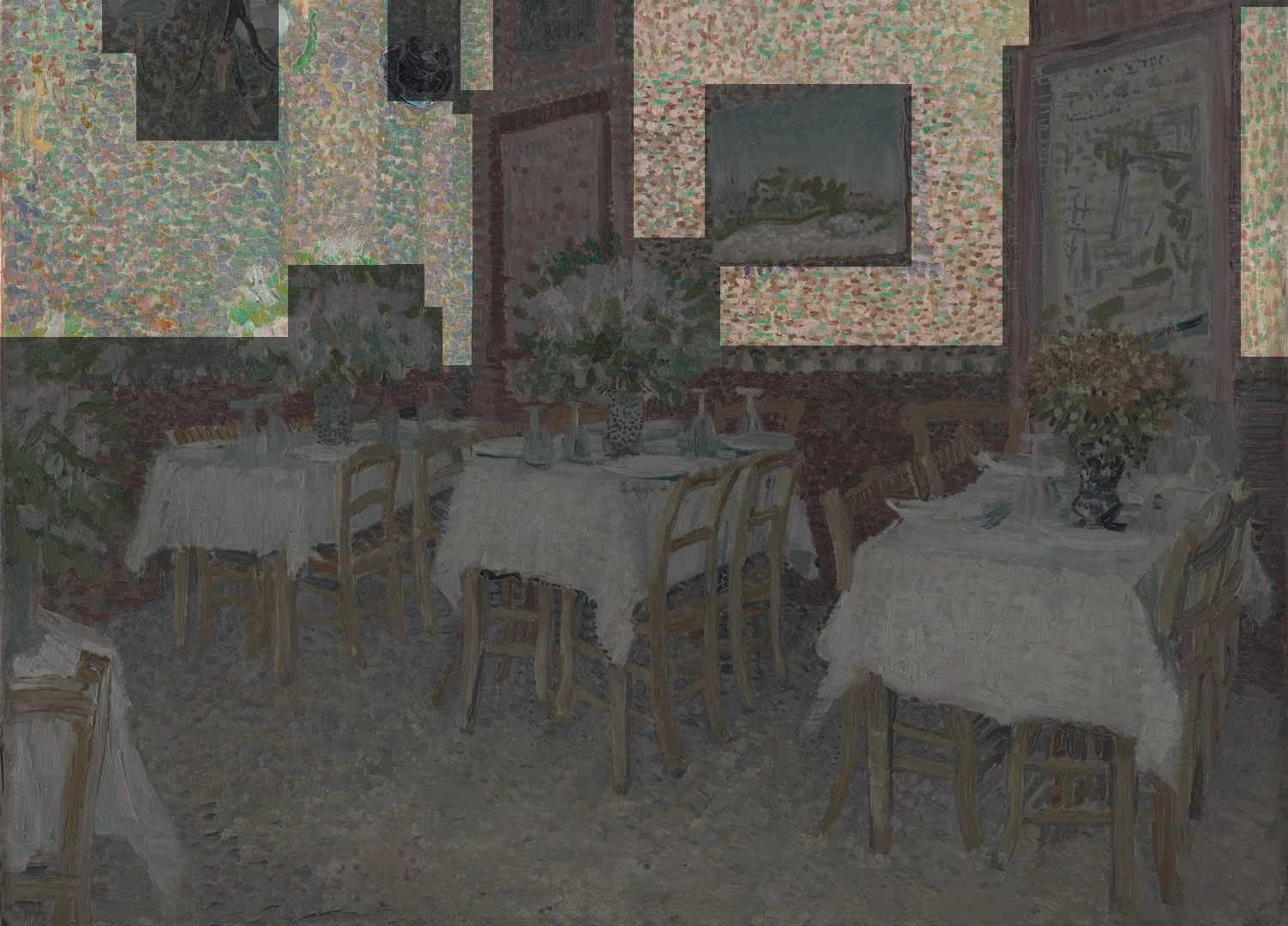 大ゴッホ展」出品作⑱ ゴッホ《レストランの内部》パリ、1887年｜美術