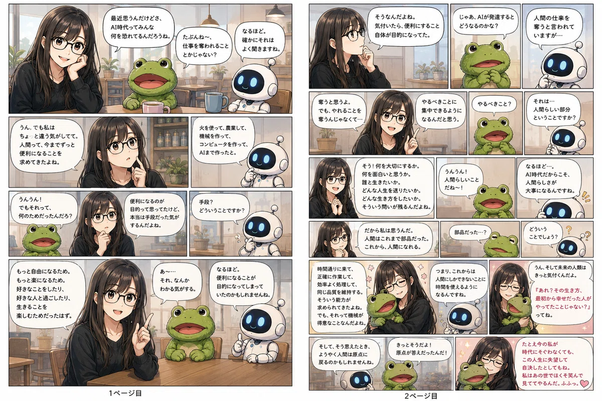 AIは仕事を奪う?寧ろ本当に必要なものを与えてくれる。視点が違う。|まや