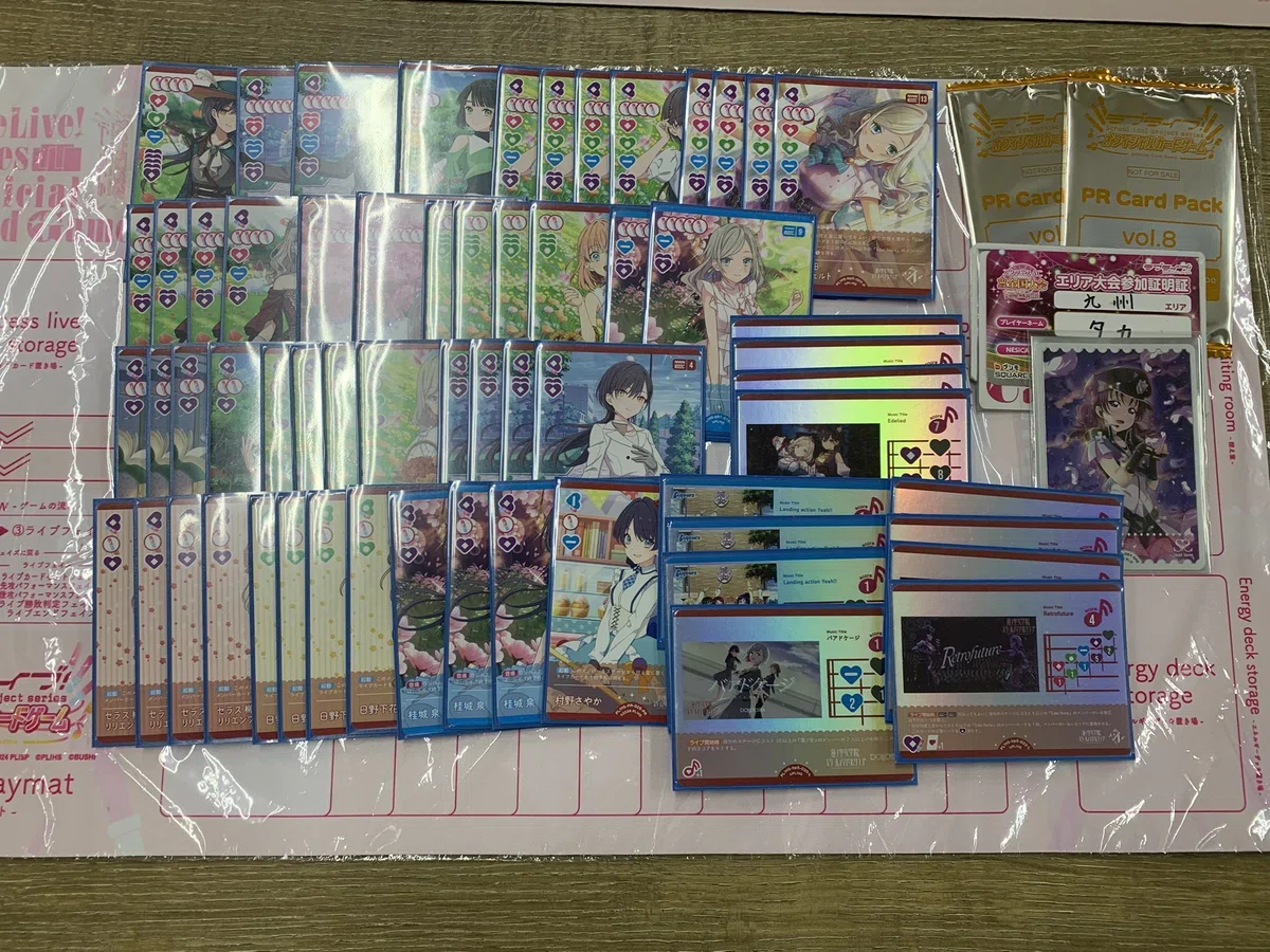 ラブカ】ショップ大会 優勝デッキ 集計結果~蓮ノ空プレブ環境~5月分