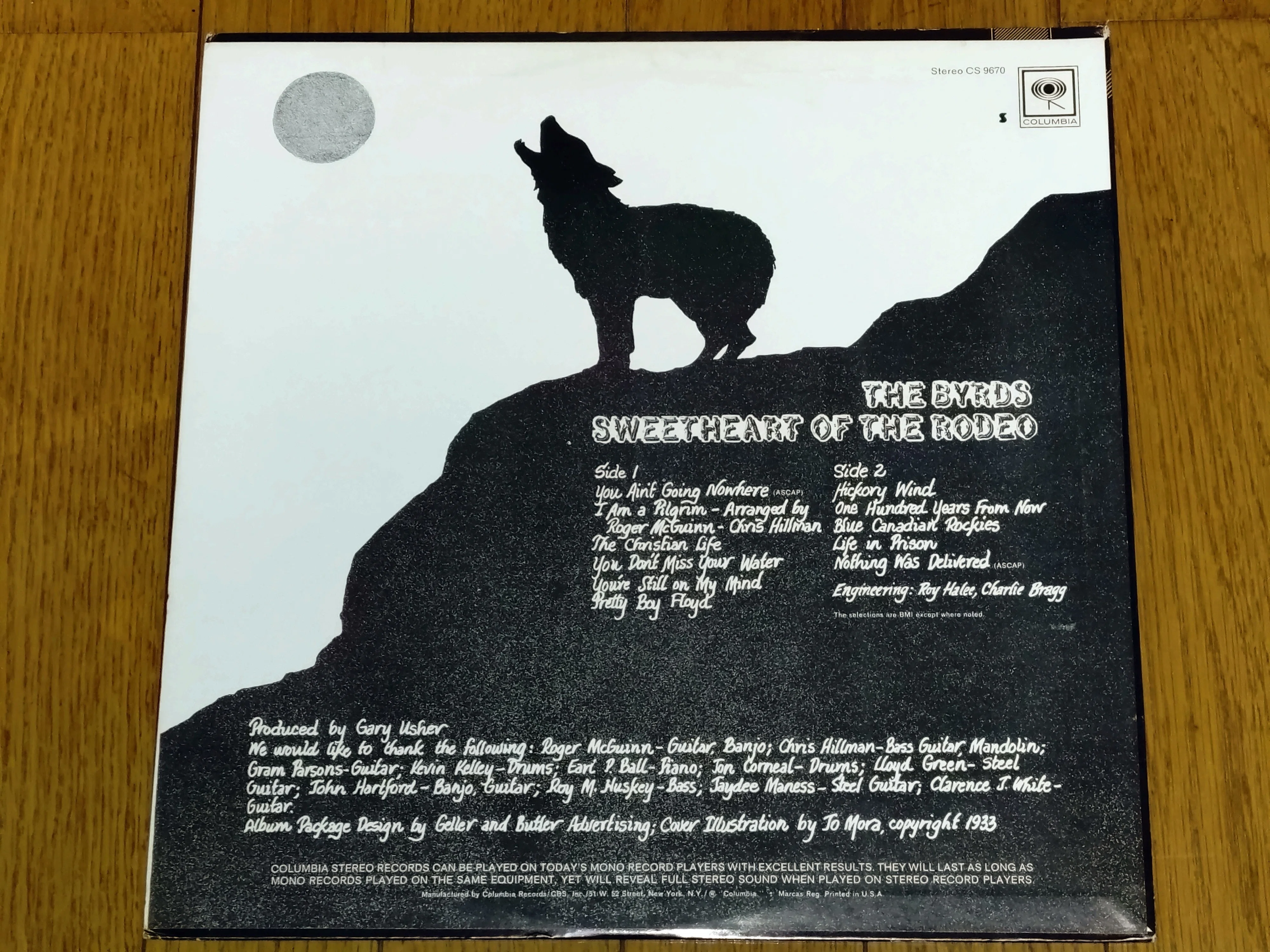 Sweetheart of the Rodeo】(1968) The Byrds グラム・パーソンズを迎え