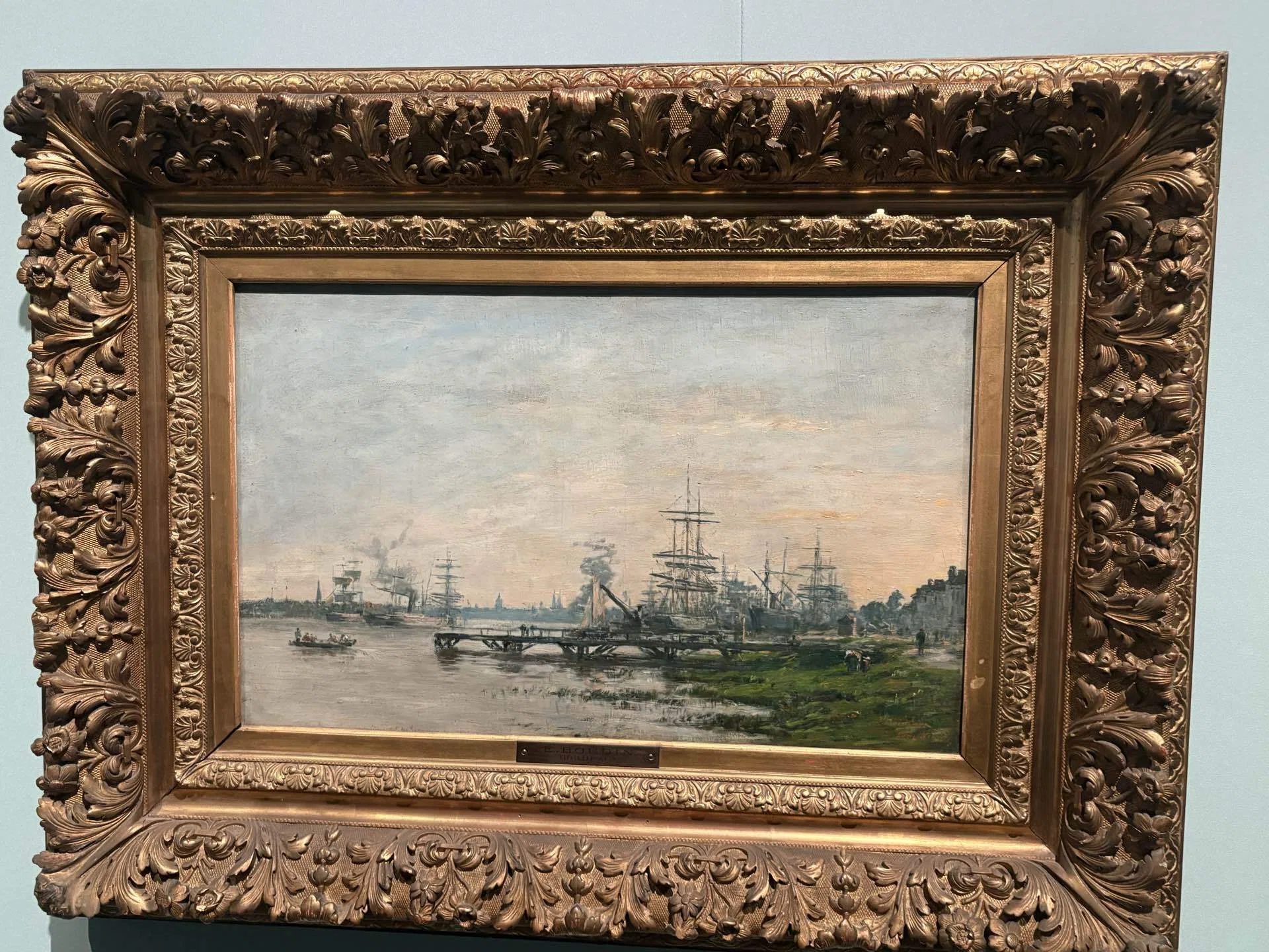 ウジェーヌ・ブーダン展@SOMPO美術館 モネを開眼させた「空と海の画家