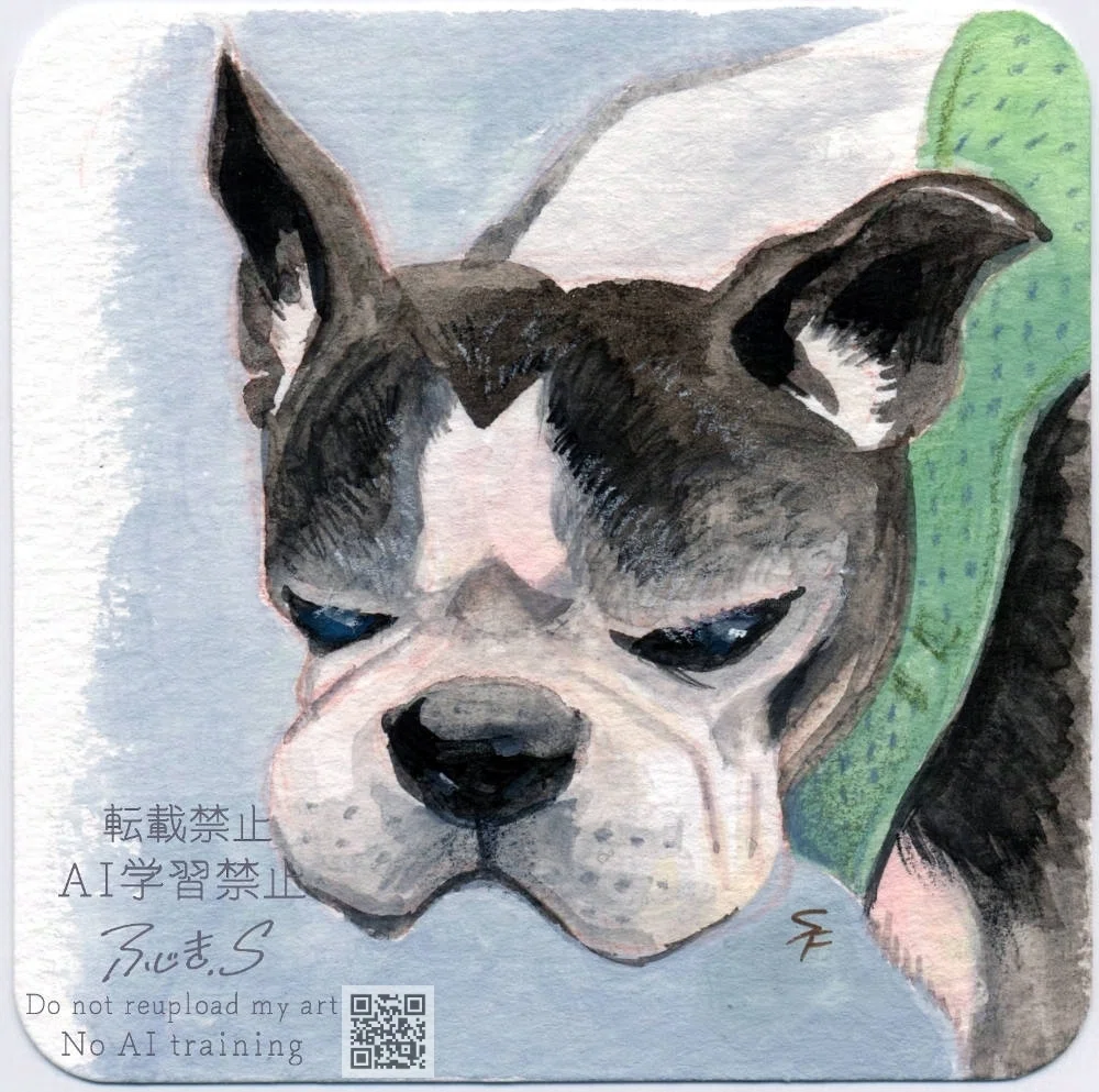 馬 原画 額装済み クロワ ※購入希望の方はコメントください 6/7コミティア＊額装原画の見本｜神田川グフ