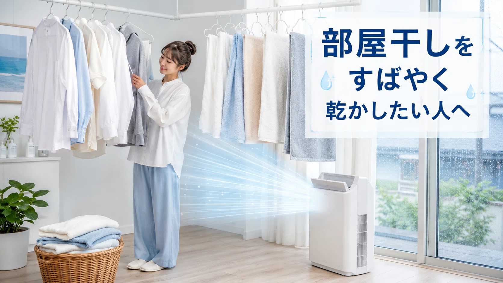 なぜ雨の日でも私の部屋の洗濯物は2時間でフカフカなのか？2026年6月