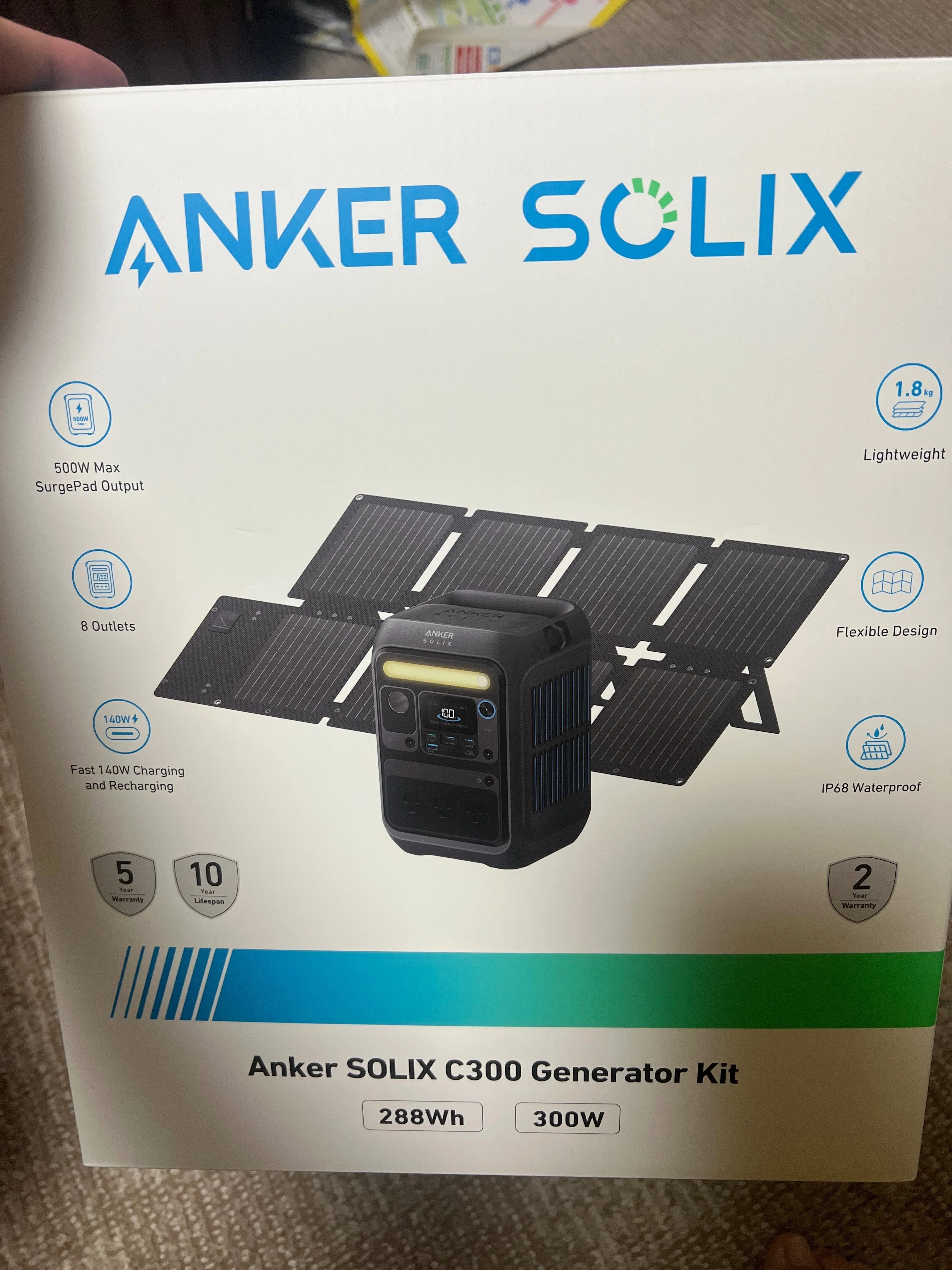 Anker Solix C300 Hands-on Review] Is the 60W solar panel actually