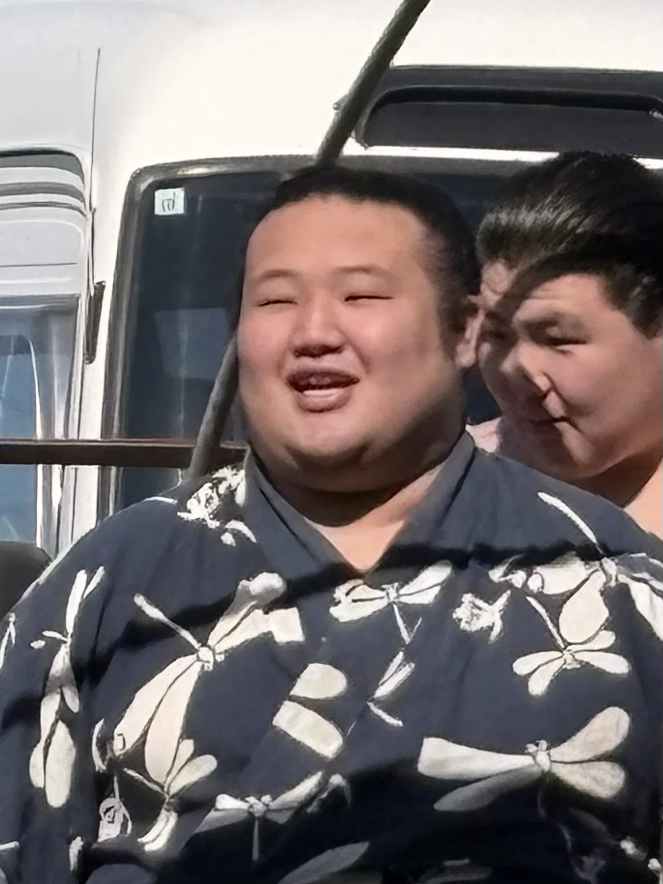 ☆相撲画家 松岡リン「時津風部屋のチャンコ場風景」リン・スターム