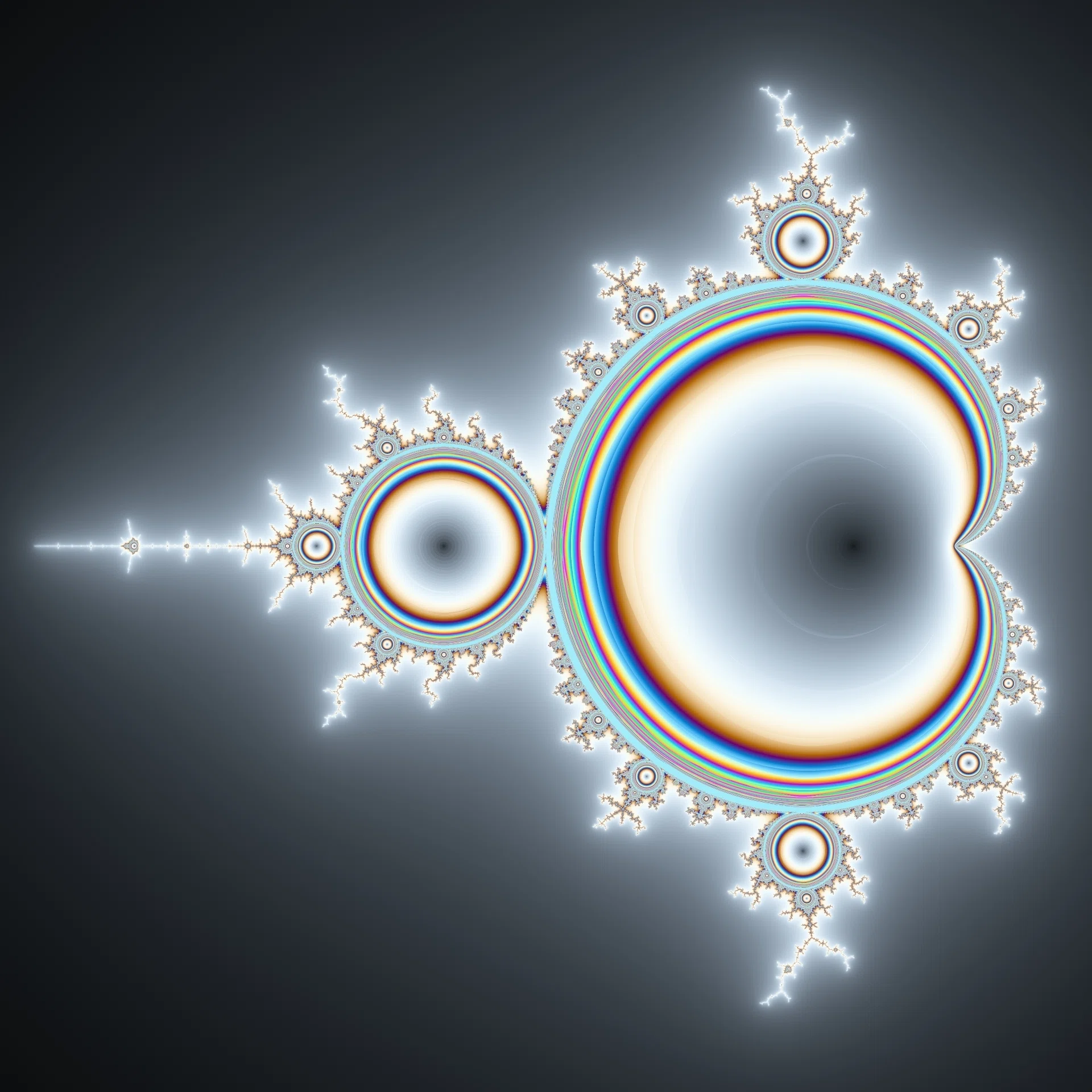 Ultra Fractal で遊ぶ #24 [絶対値を混ぜる]｜SoU