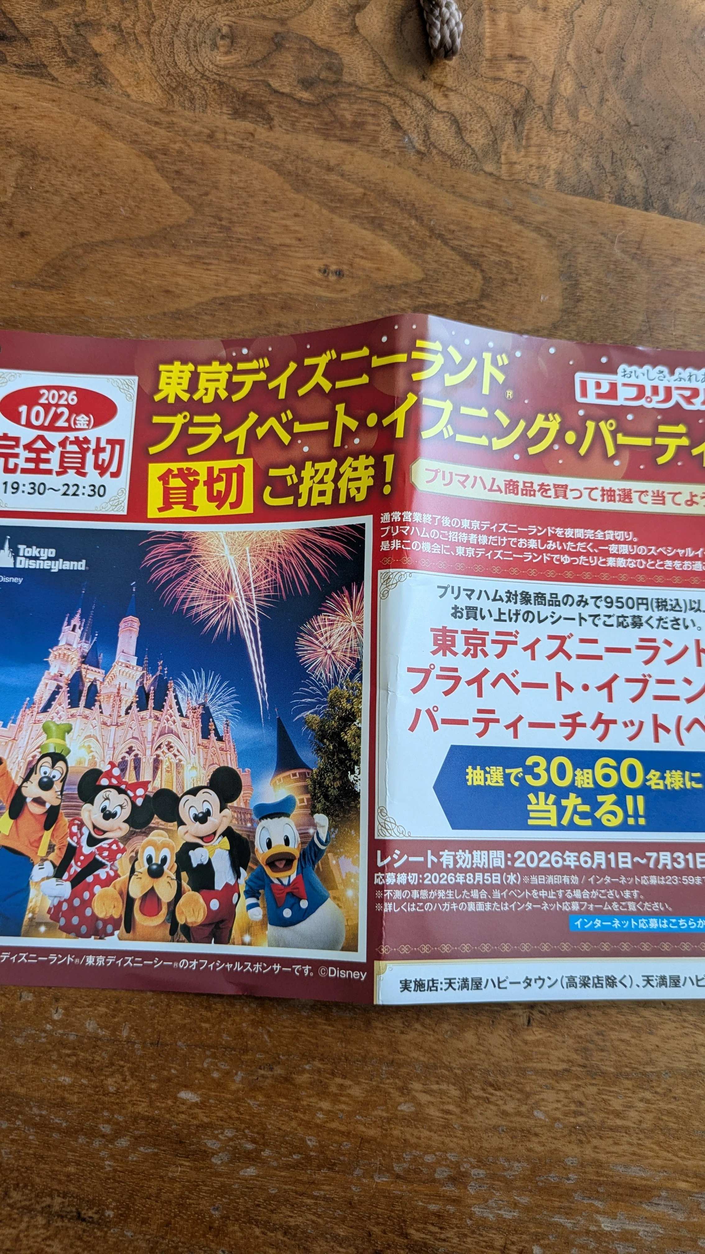 2026年6月版]東京ディズニーランド/シーチケット当選型懸賞攻略｜naka