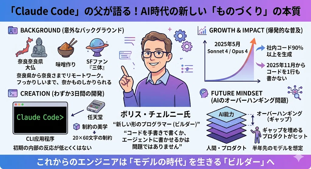 160兆円上場で話題のAnthropic、「Claude Code」の生みの親が語るAI