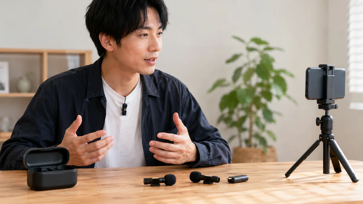 安くて使いやすいワイヤレスピンマイクの結論