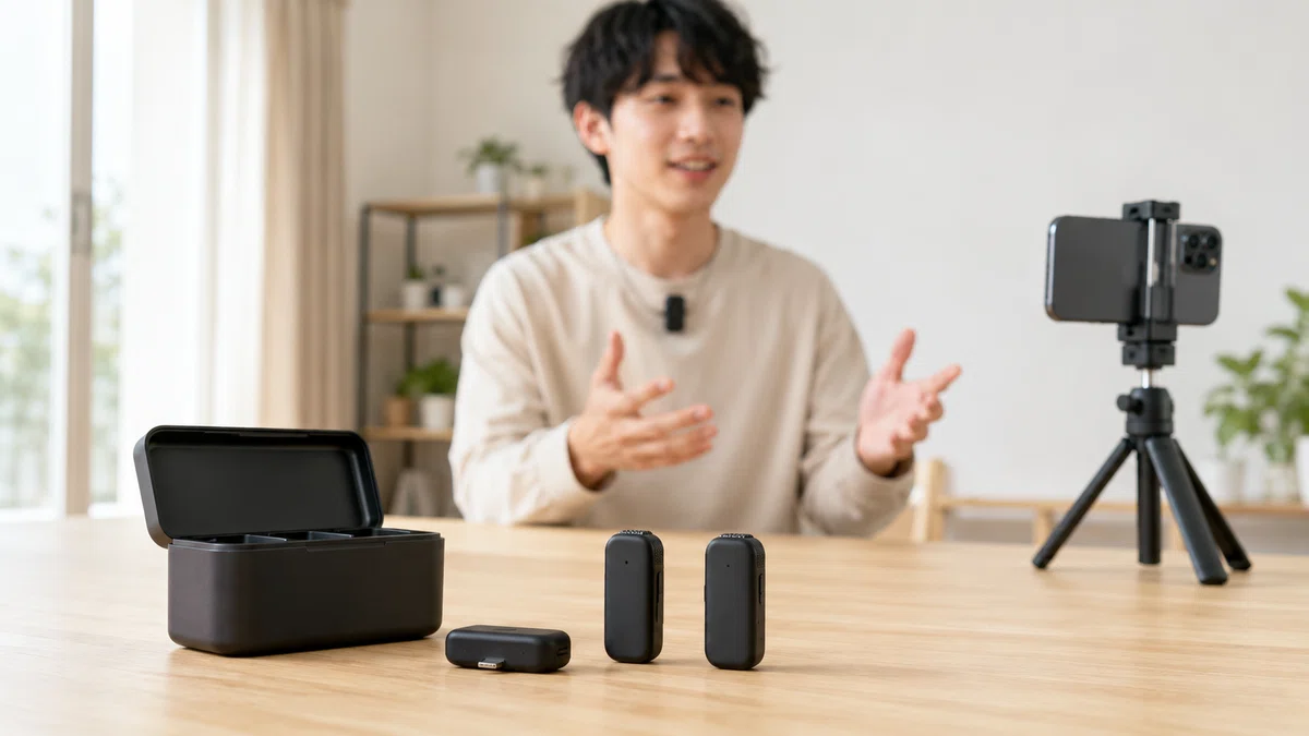 安くて使いやすいワイヤレスピンマイクを比較