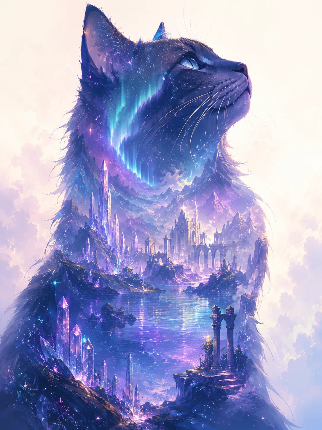 他の方発送×肉質画　油絵　fantasy プロンプト付き】ChatGPT画像生成で出来栄えがよくなりやすい3つのAI